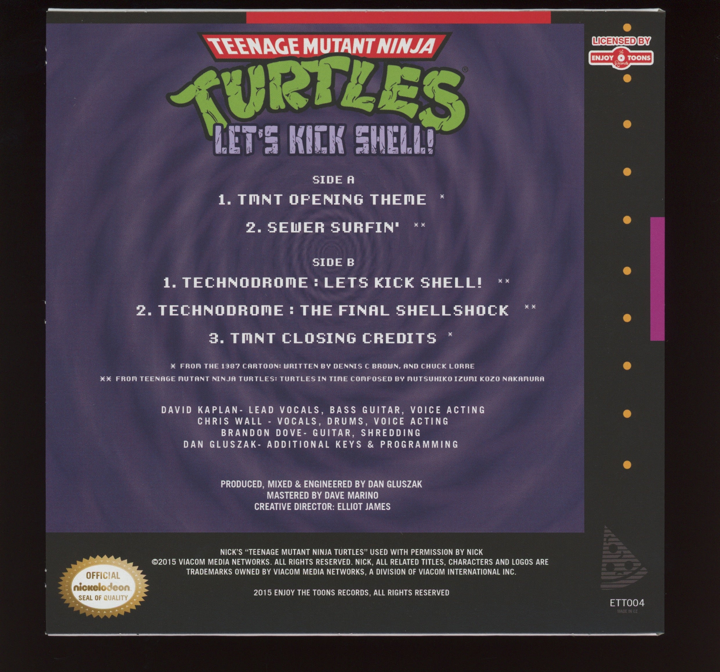Teenage Mutant Ninja Turtles - Let's Kick Shell on Enjoy the Toons Limited Grey/Bone Split