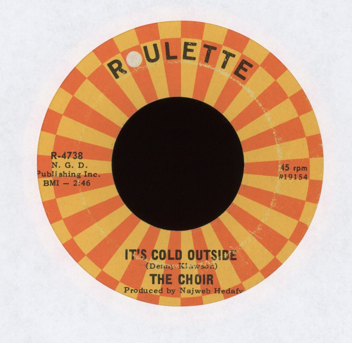 The Choir - It's Cold Outside on Roulette