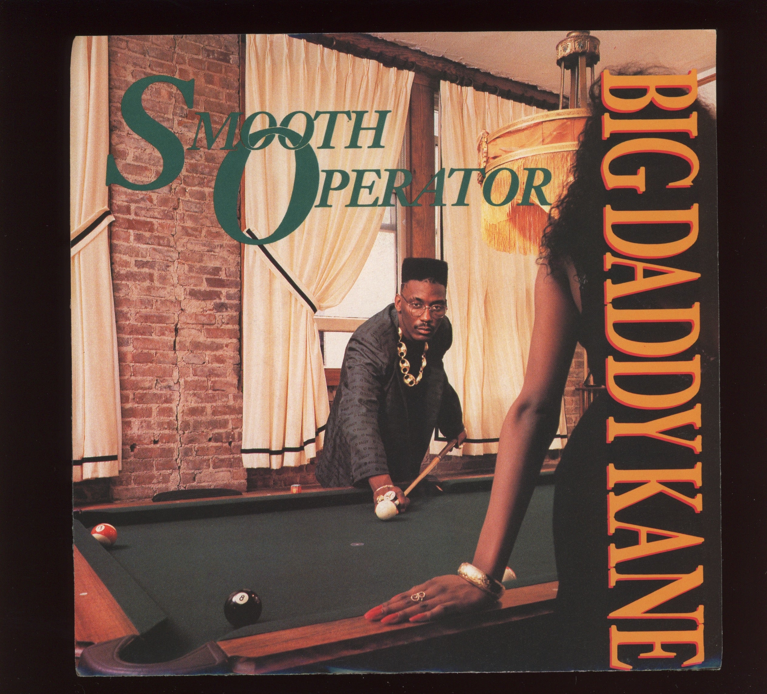 Big Daddy Kane - Smooth Operator on Cold Chillin' With Picture Sleeve