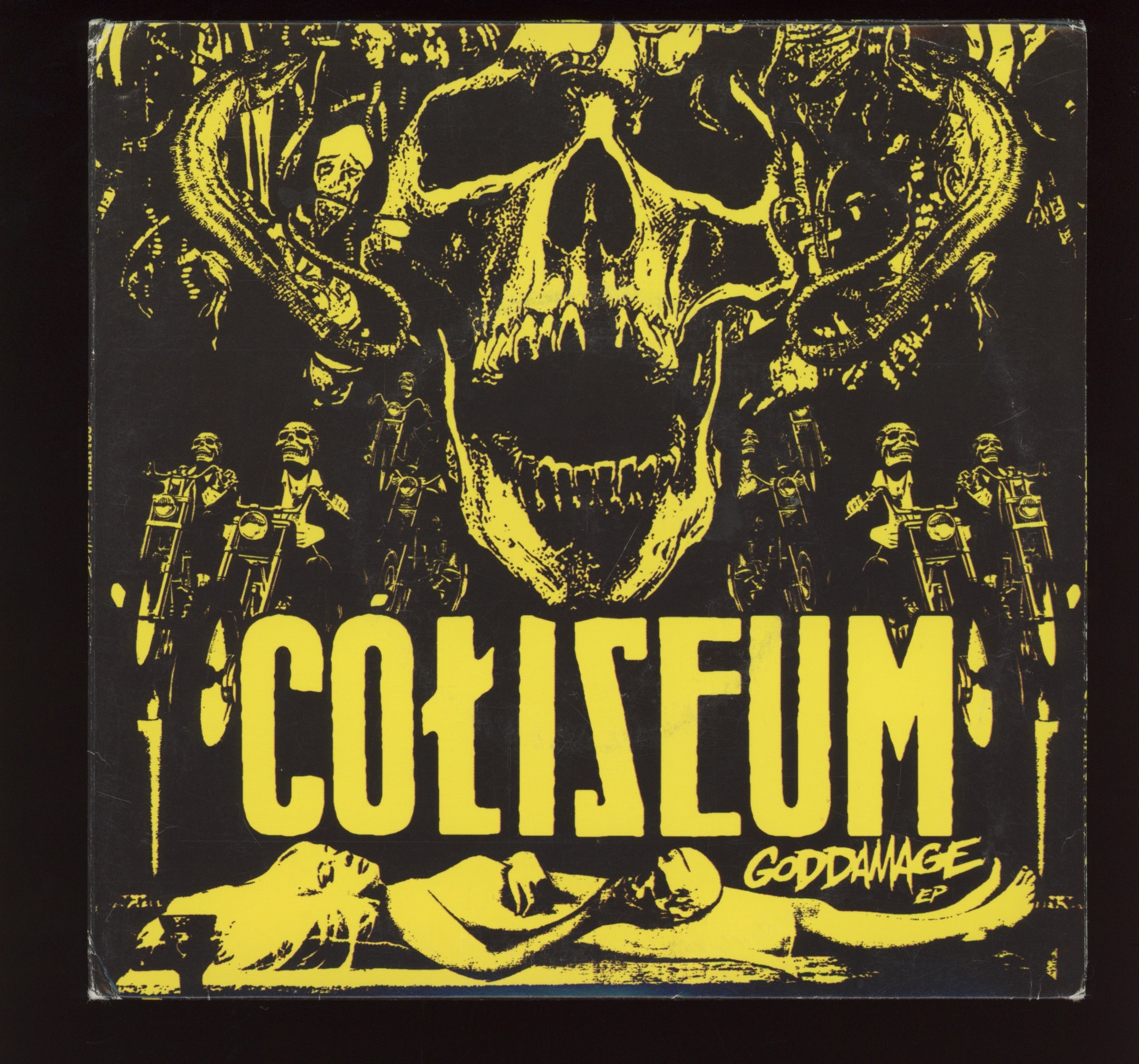 Coliseum - Goddamage EP on Auxillary Yellow Vinyl Reissue