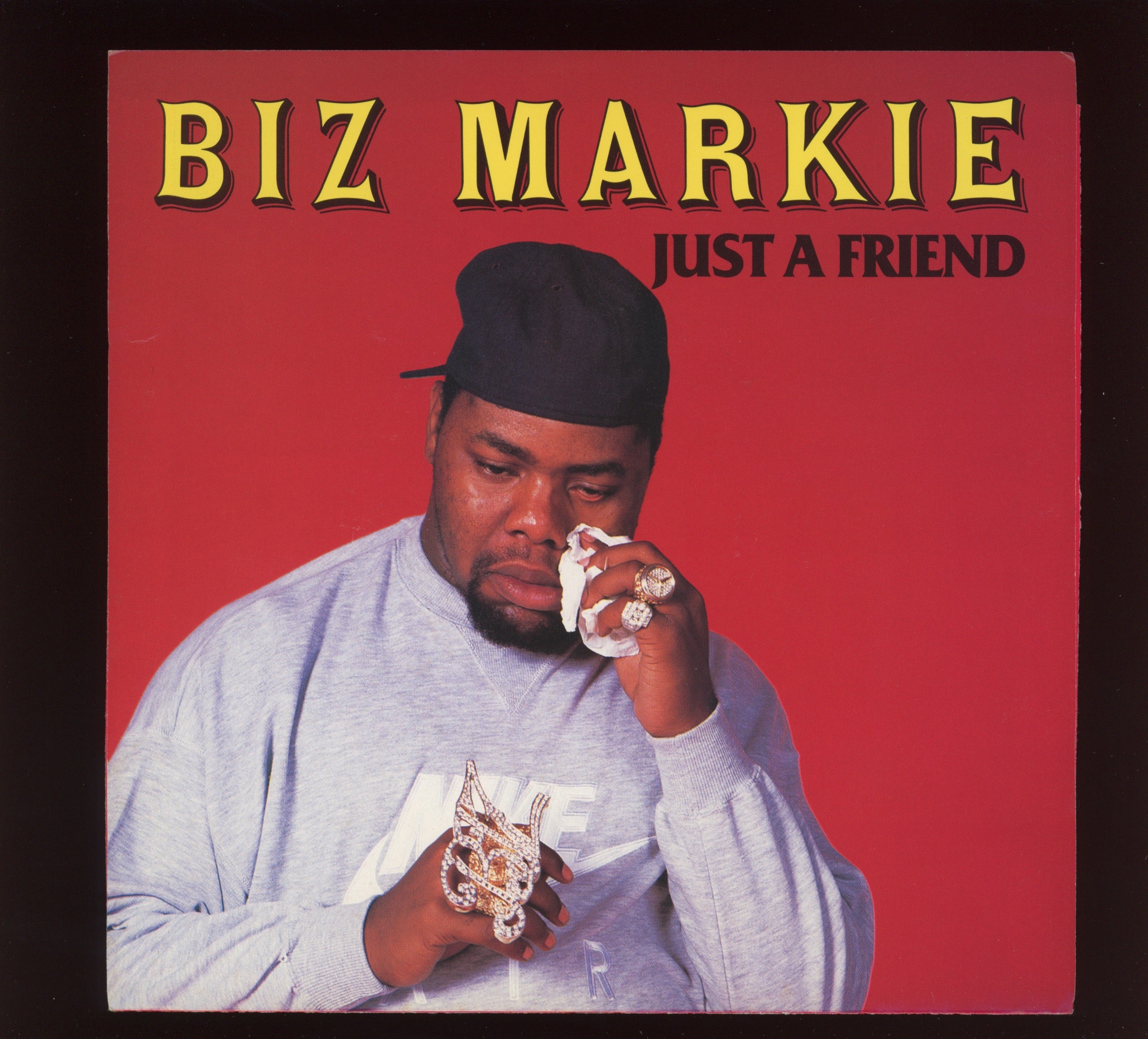 Biz Markie - Just A Friend on Cold Chillin' With Picture Sleeve