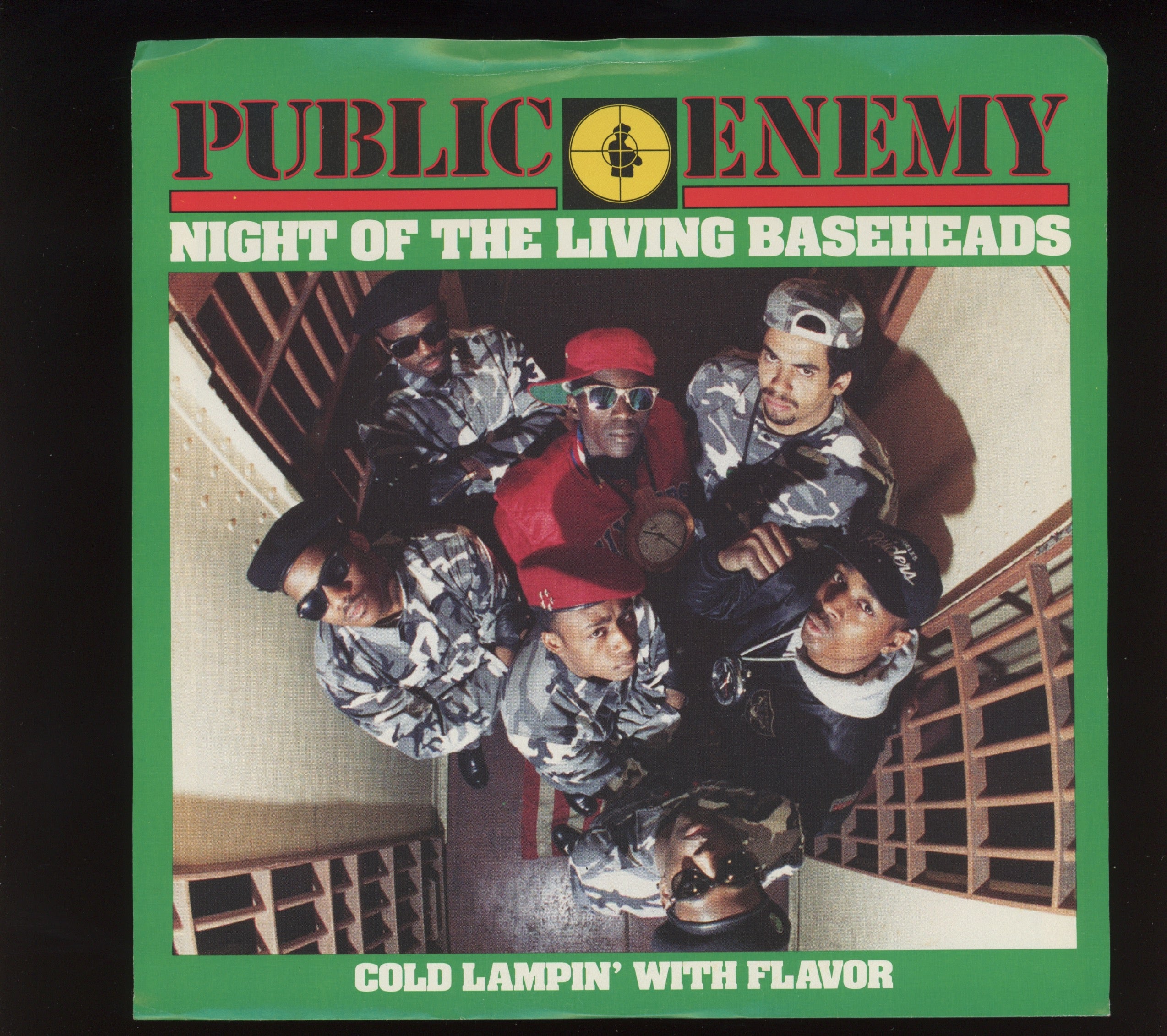 Public Enemy - Night Of The Living Baseheads on Def Jam With Picture Sleeve