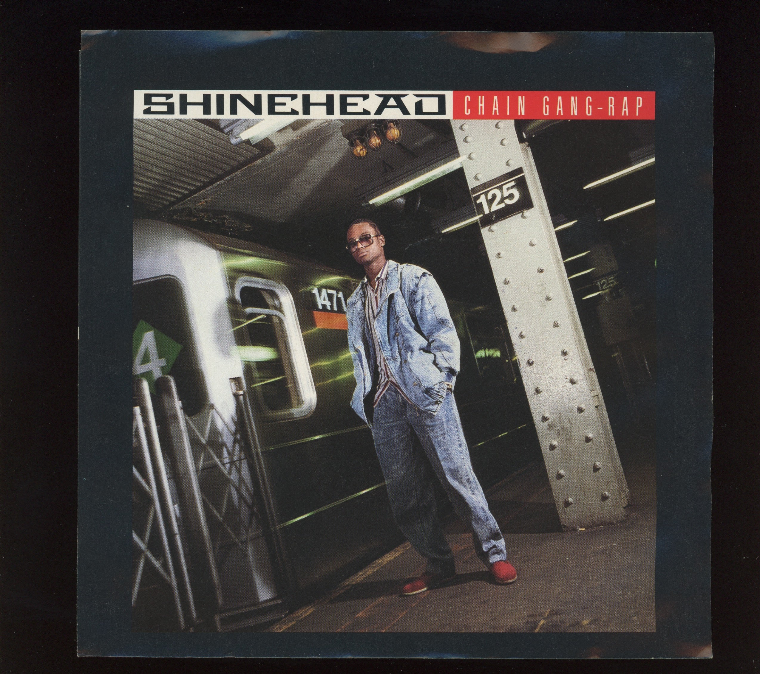 Shinehead - Chain Gang - Rap on Elektra Promo With Picture Sleeve