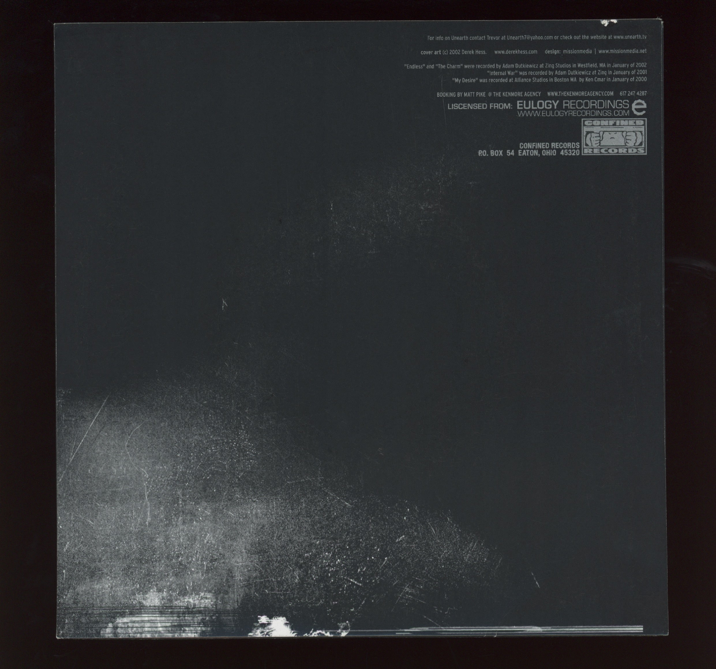 Unearth - Endless / My Desire on Confined Blue Transparent 7"