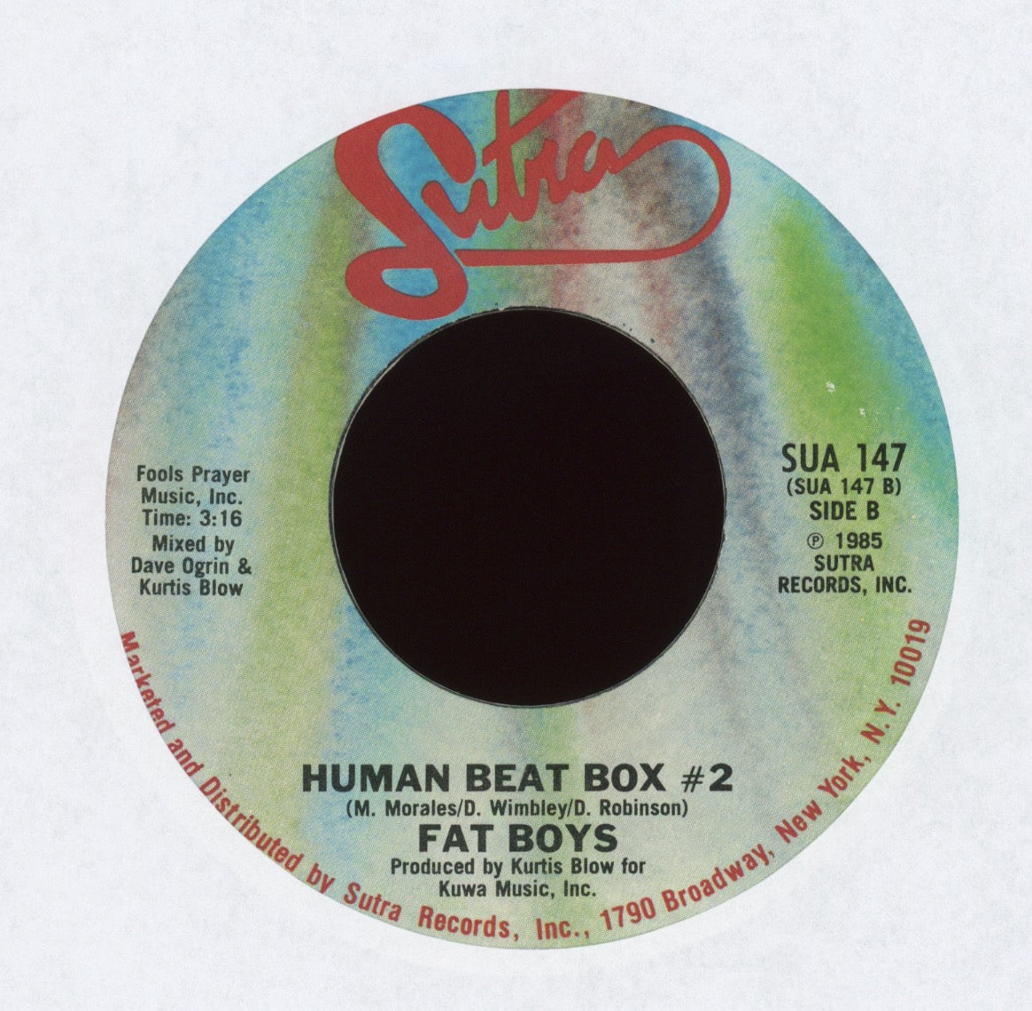 Fat Boys - Hard Core Reggae on Kama Sutra