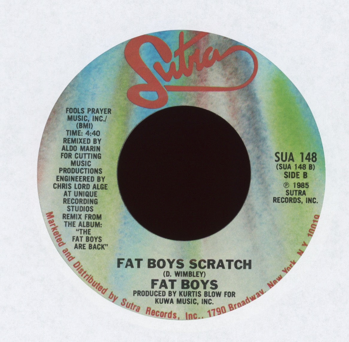 Fat Boys - Don't Be Stupid on Kama Sutra