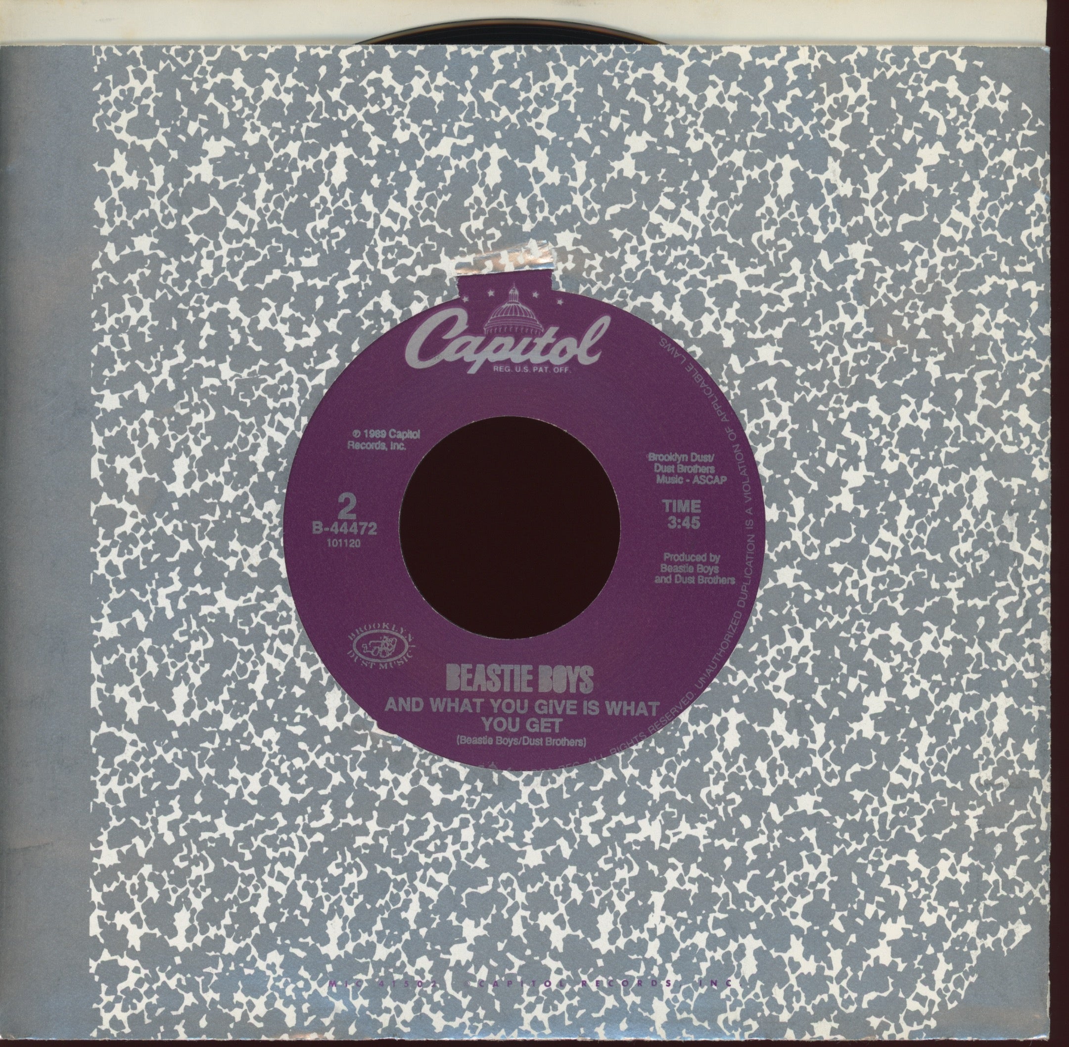 Beastie Boys - Shadrach on Capitol