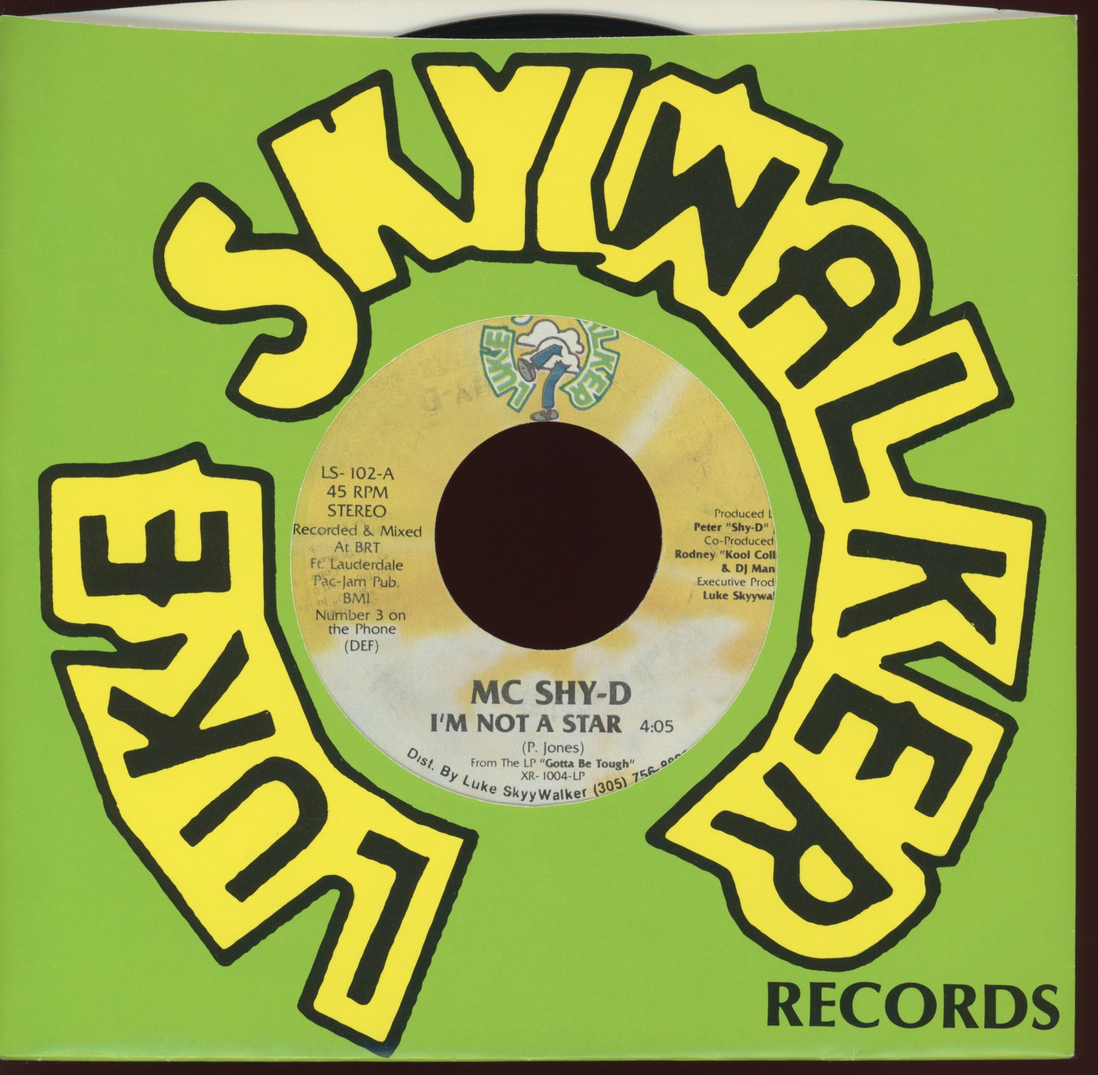 MC Shy D - I'm Not A Star / Bust This on Luke Skywalker