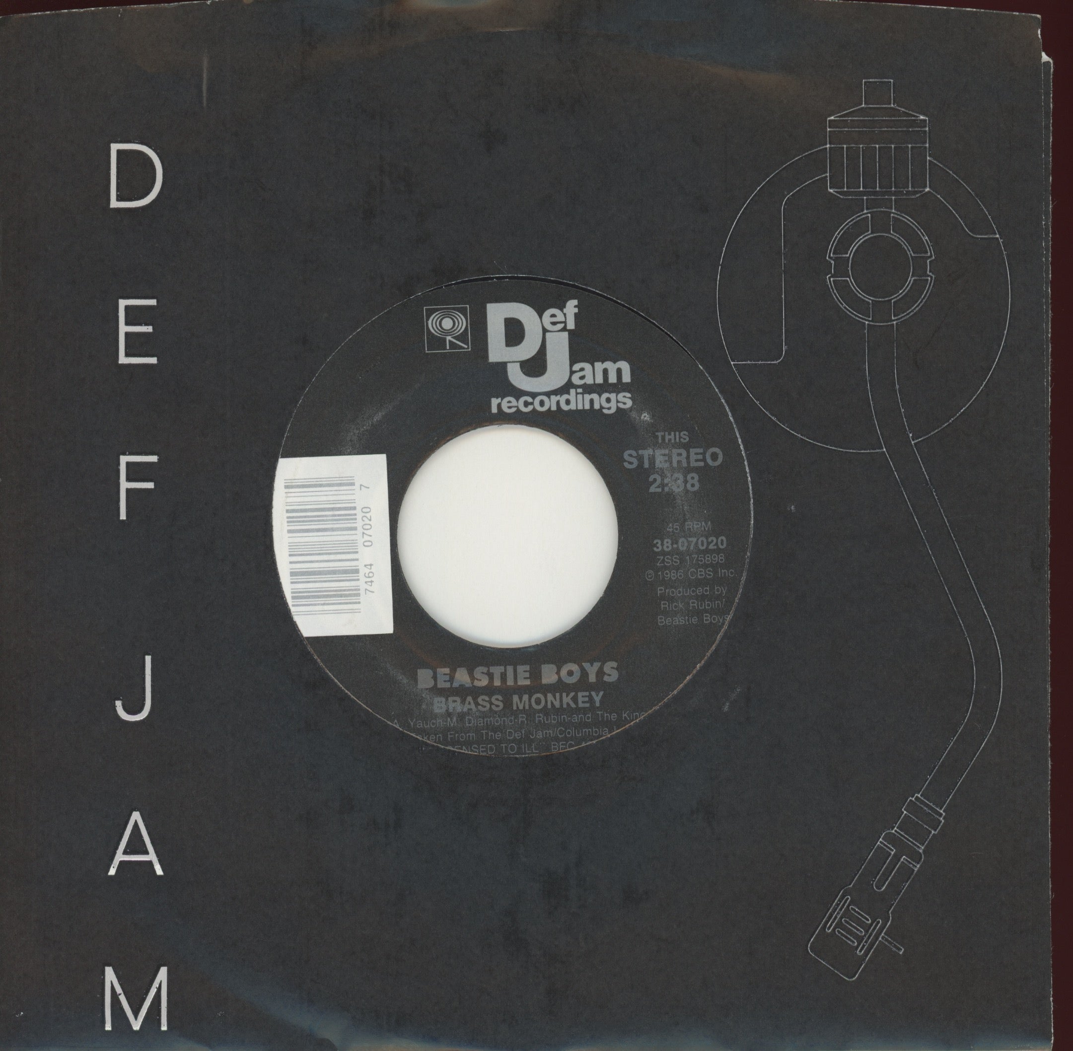 Beastie Boys - Brass Monkey on Def Jam