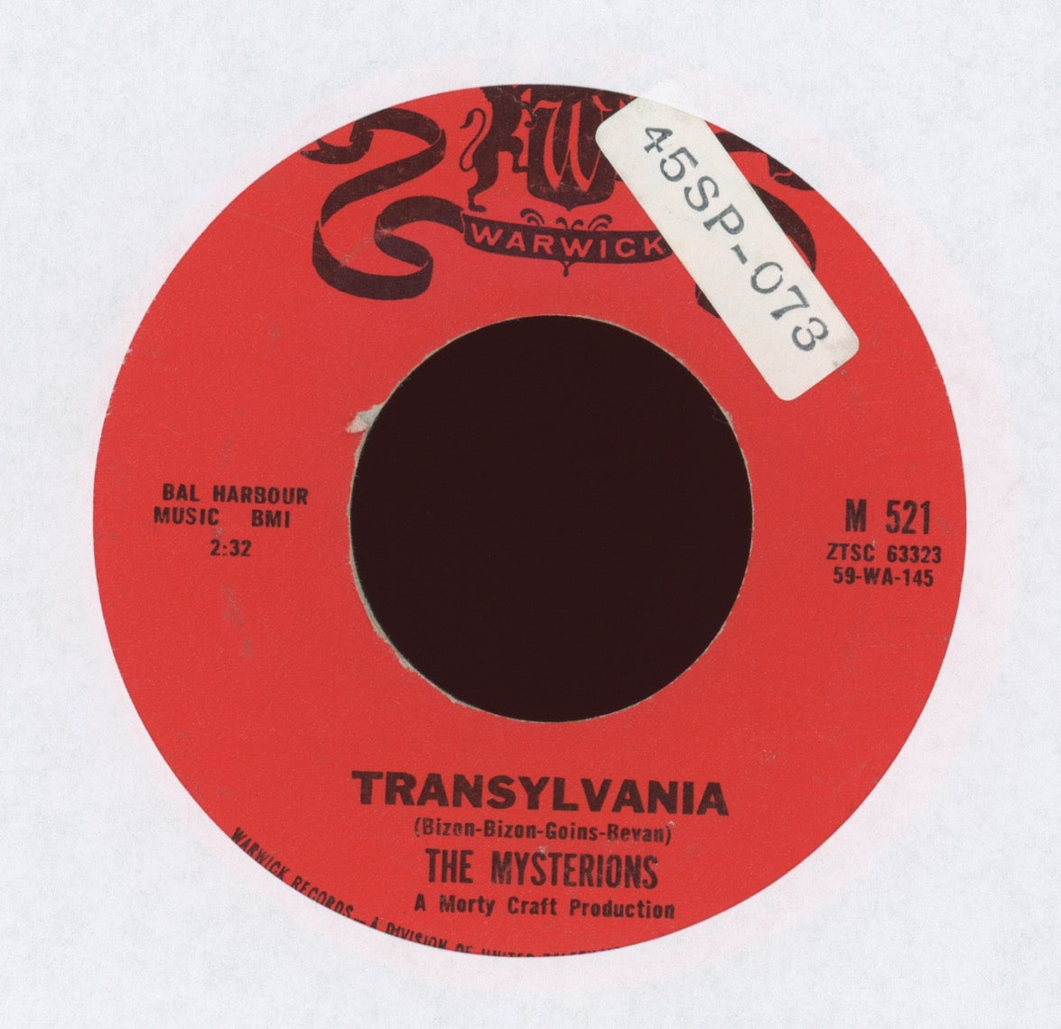 The Mysterions - Transylvania on Warwick