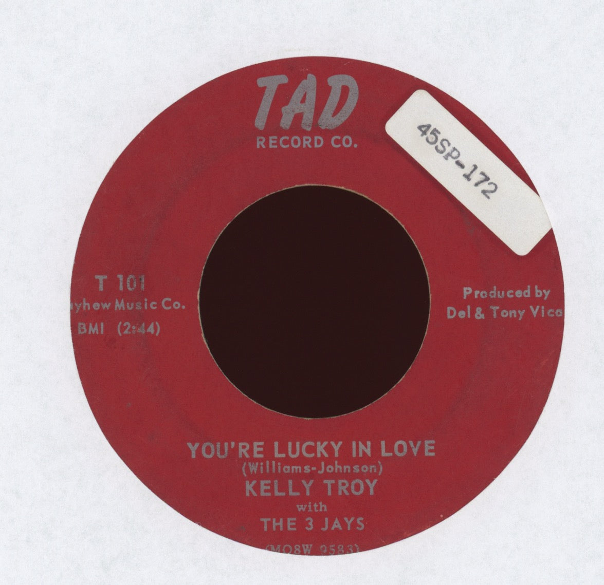 Kelly Troy - Lucky In Love on Tad Rockabilly Doo Wop