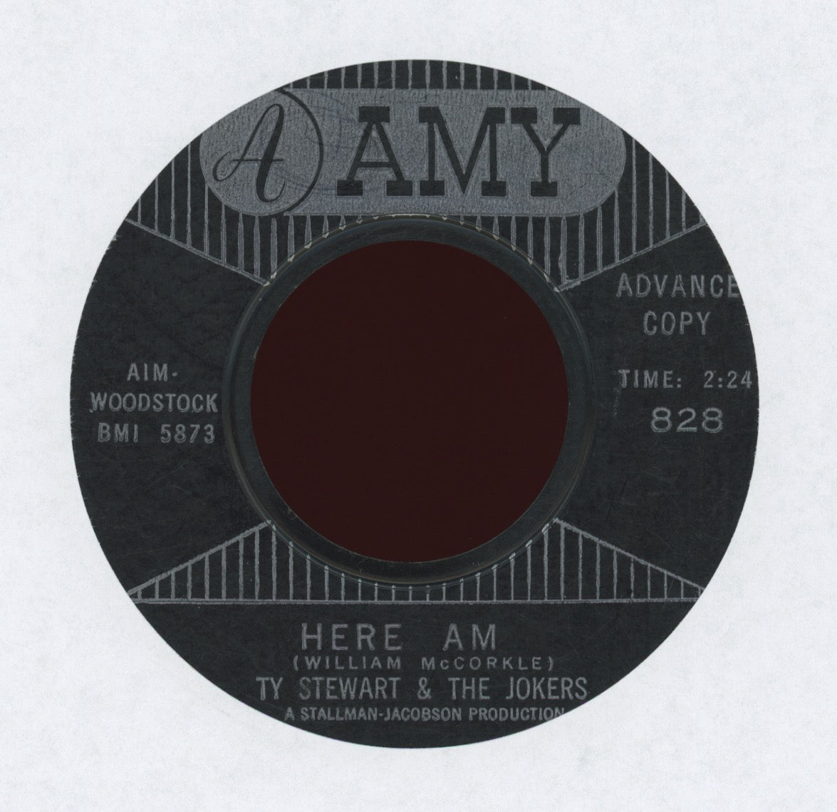 Ty Stewart & The Jokers - Here Am I on Amy Promo