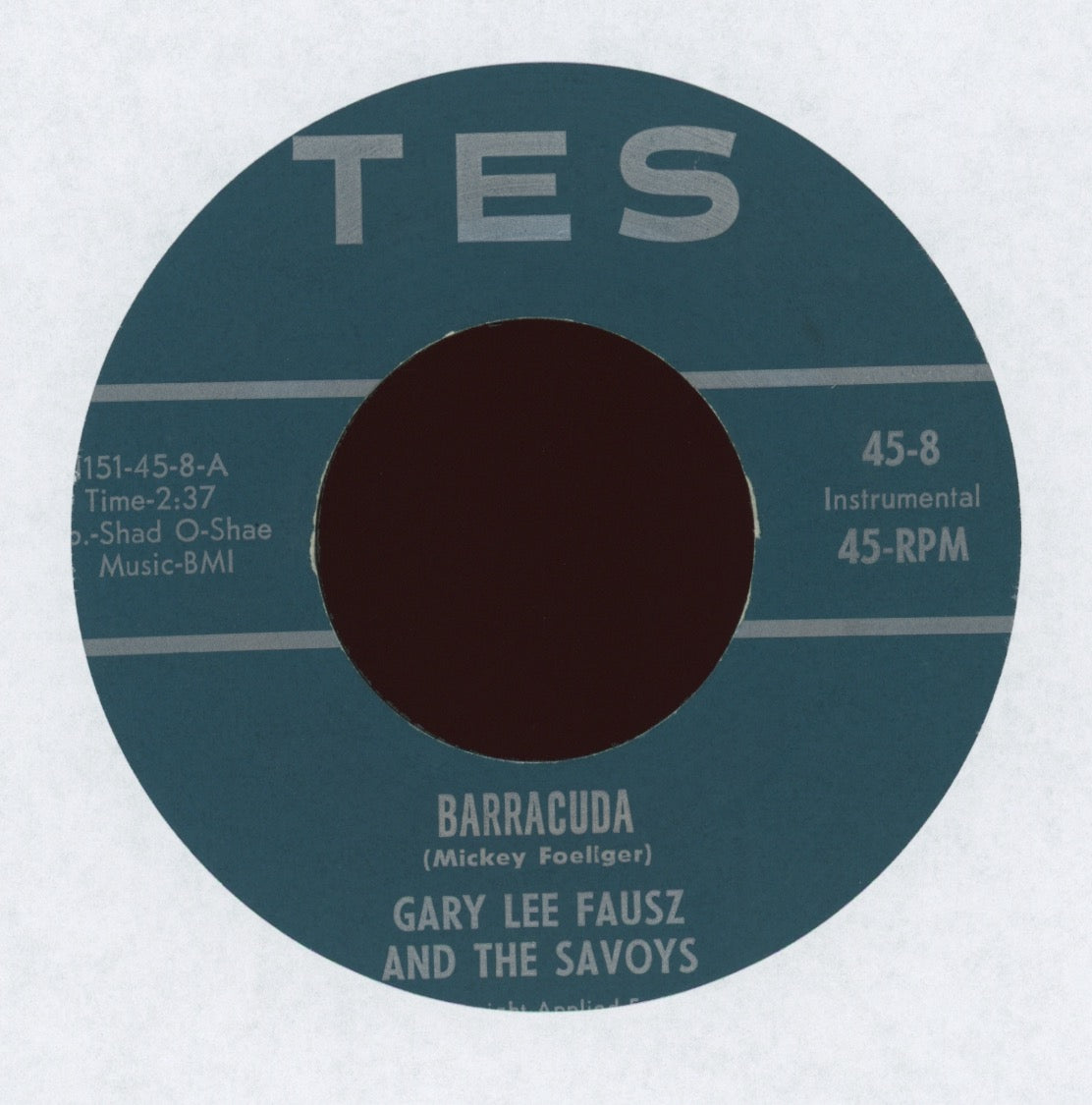 Gary Lee Fausz And The Savoys - Barracuda on TES