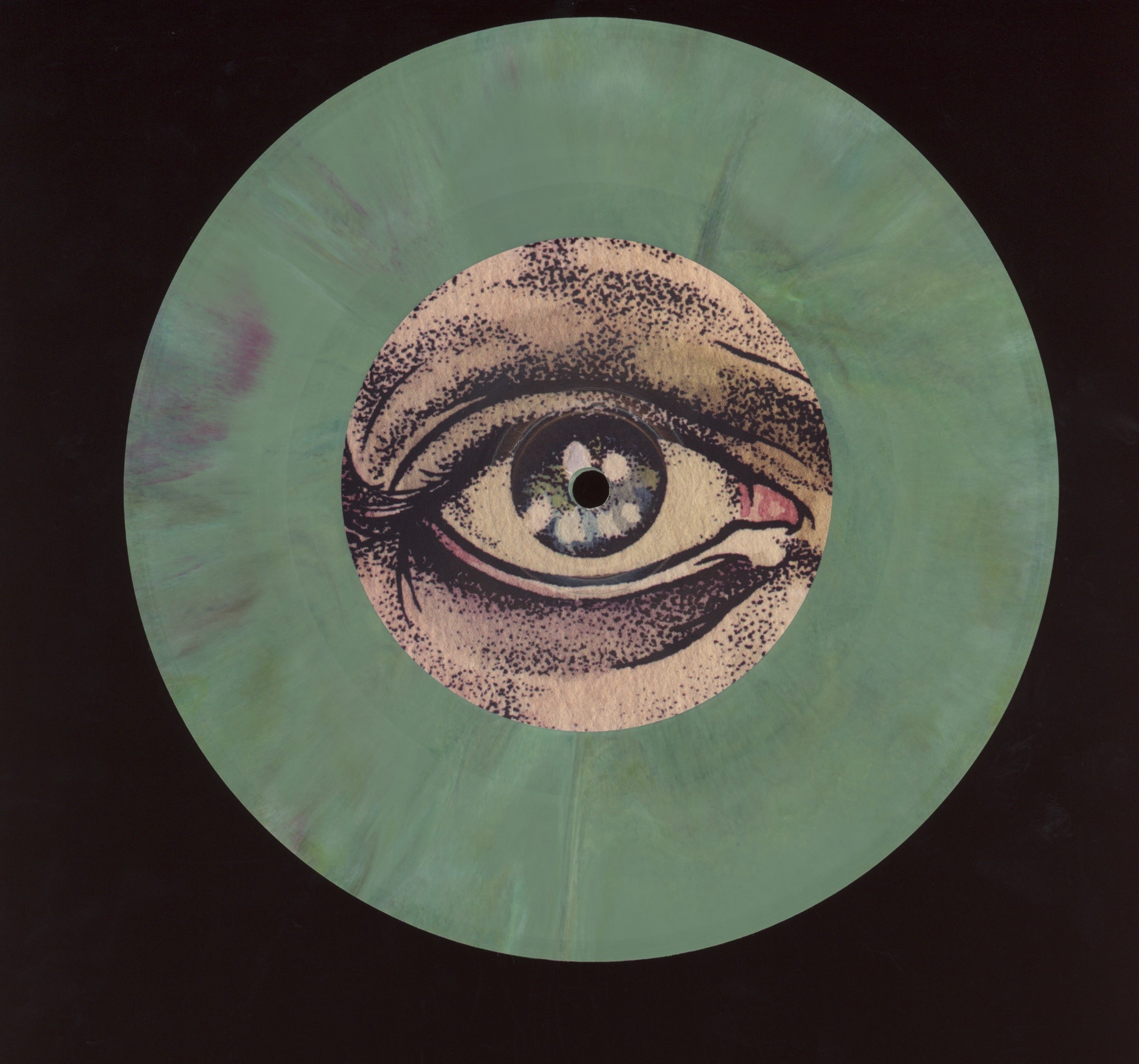 Black Tusk - Black Tusk / The Holy Mountain on No Idea Green Marbled 7"