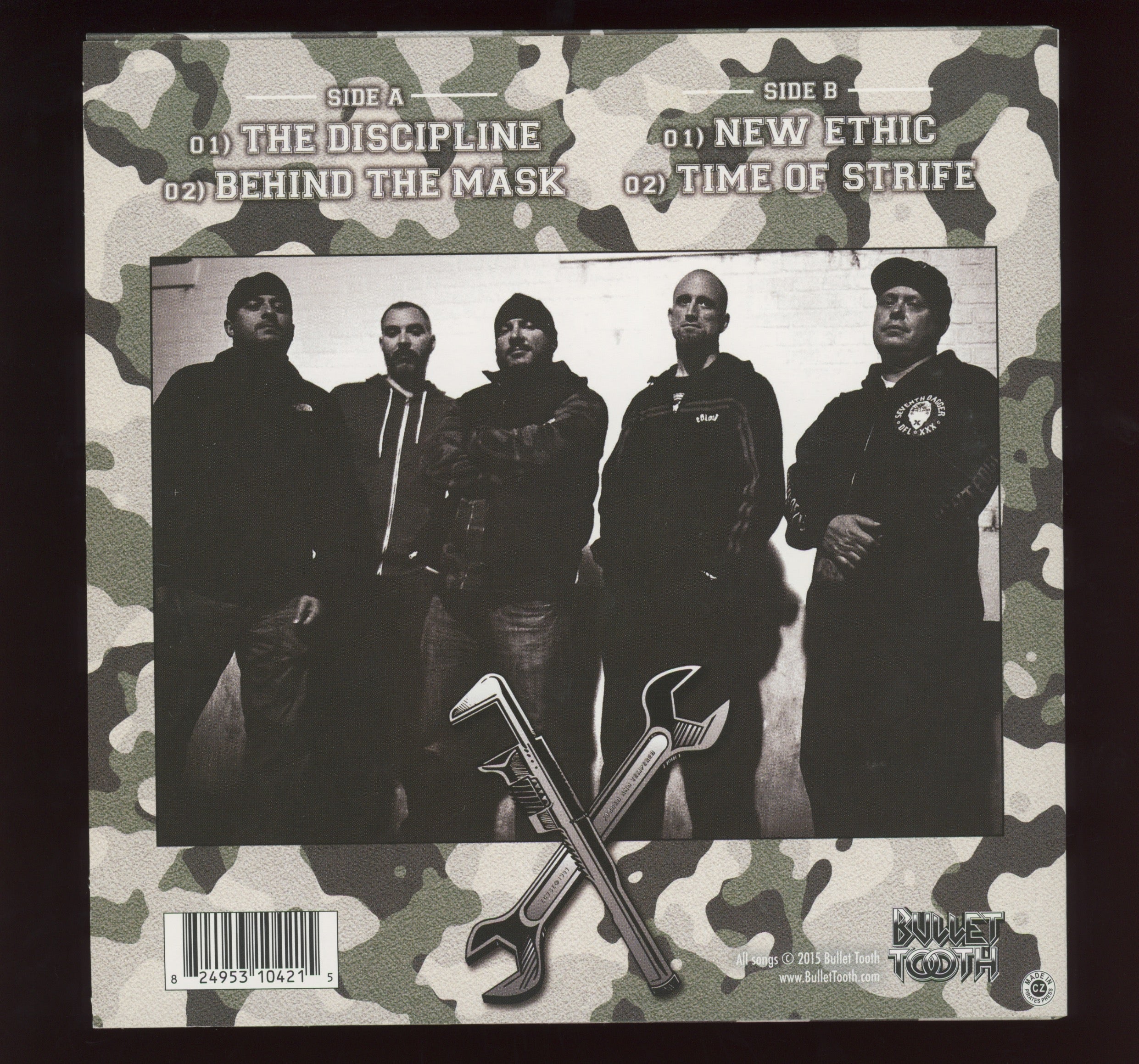 Earth Crisis - The Discipline on Bullet Tooth Camouflage 7"