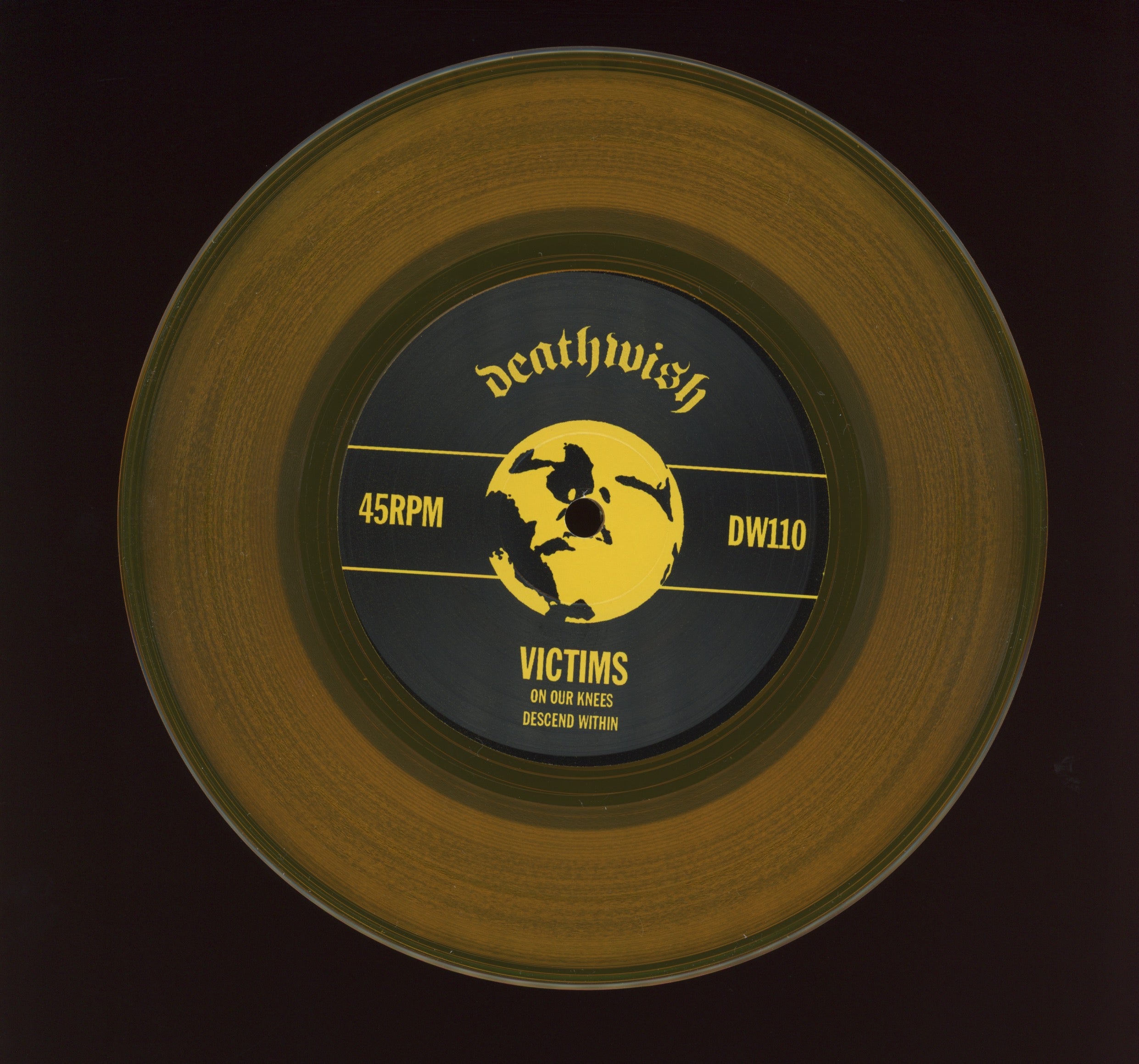 Kylesa / Victims on Deathwish Gold Vinyl Split 7"