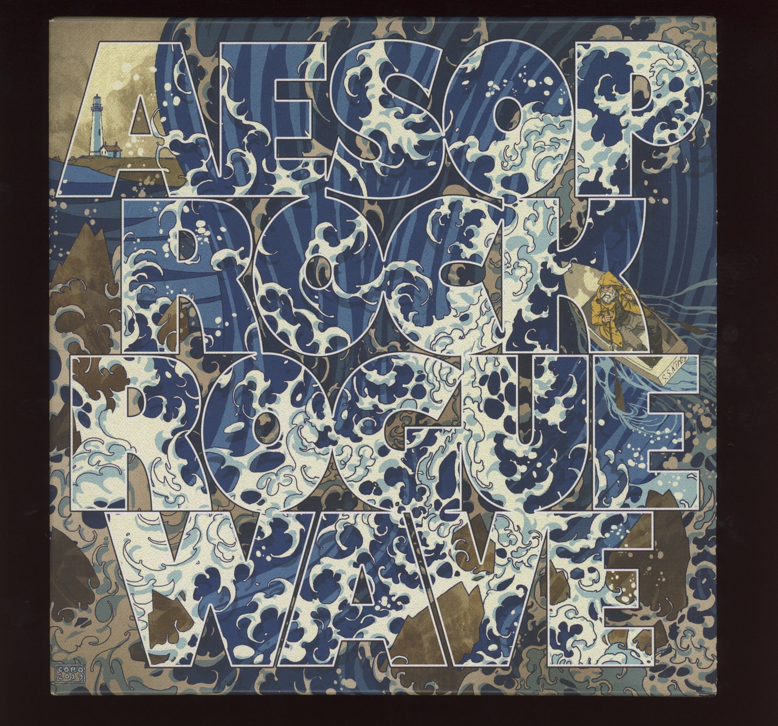 Aesop Rock - Rogue Wave on Rhymesayers Limited Blue 7"