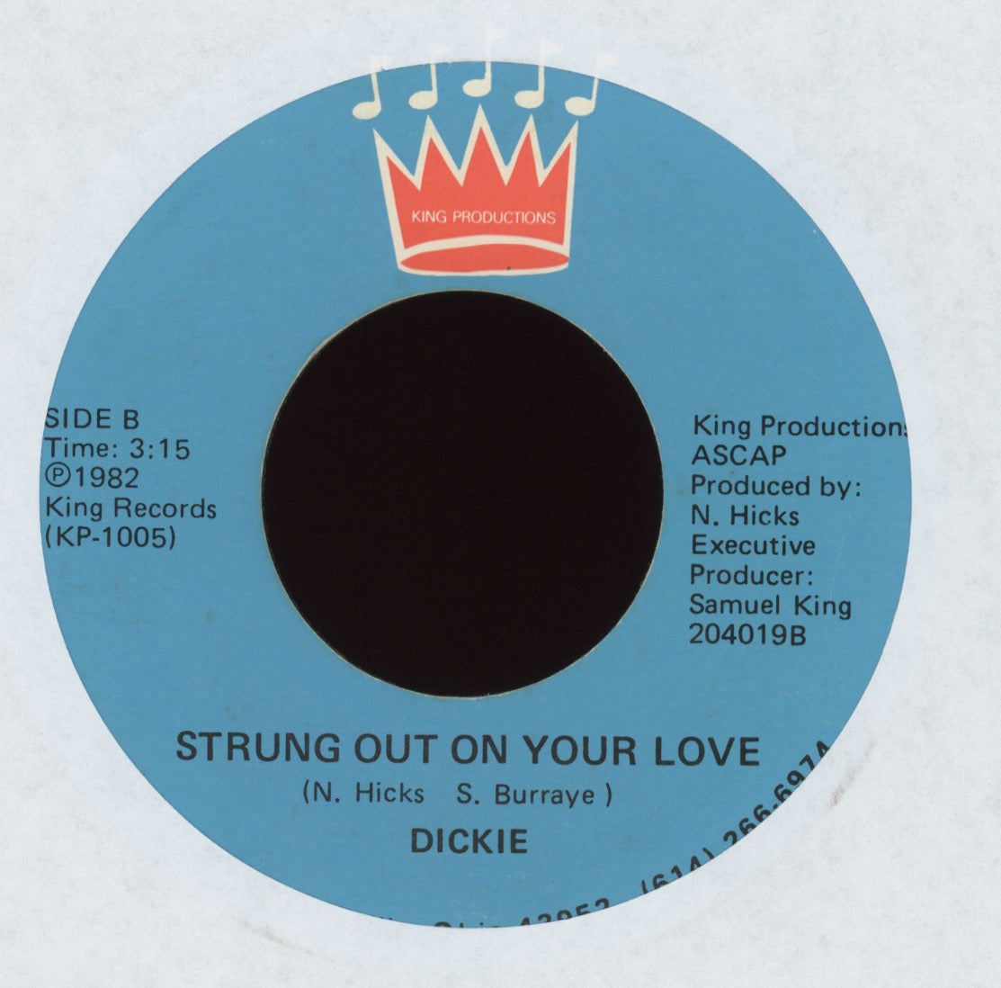 Dickie - I Missed You on King Records Modern Sweet Soul
