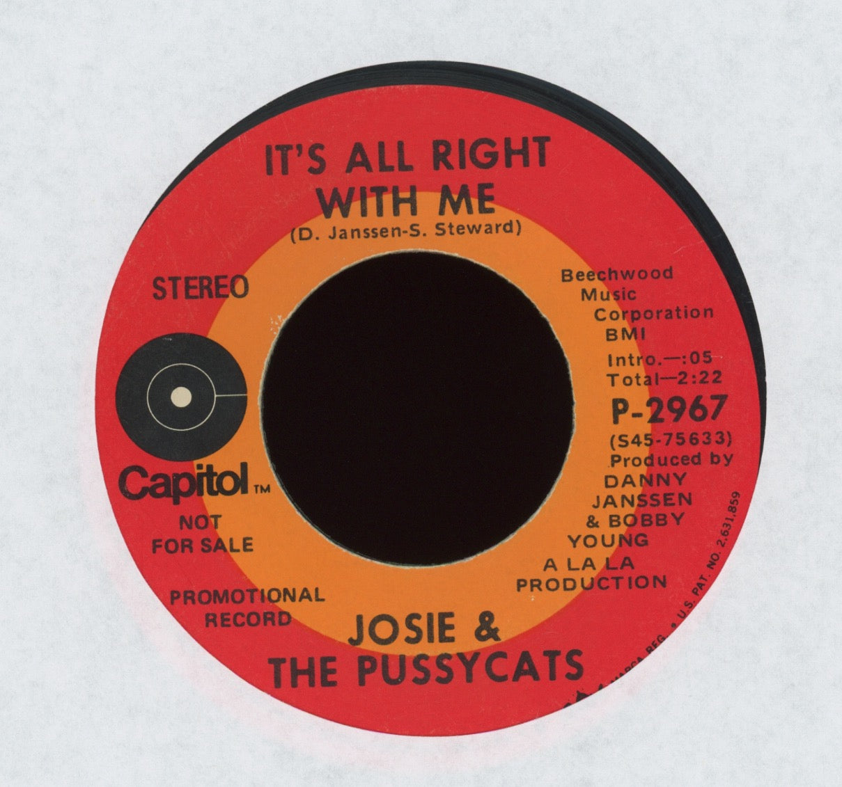 Josie And The Pussycats - Every Beat Of My Heart on Capitol Promo