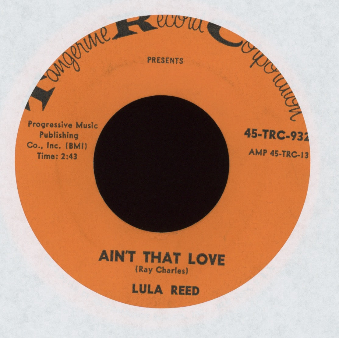Lula Reed - Trouble In Mind on Tangerine