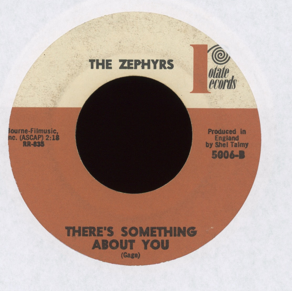 The Zephyrs - She's Lost You on Rotate
