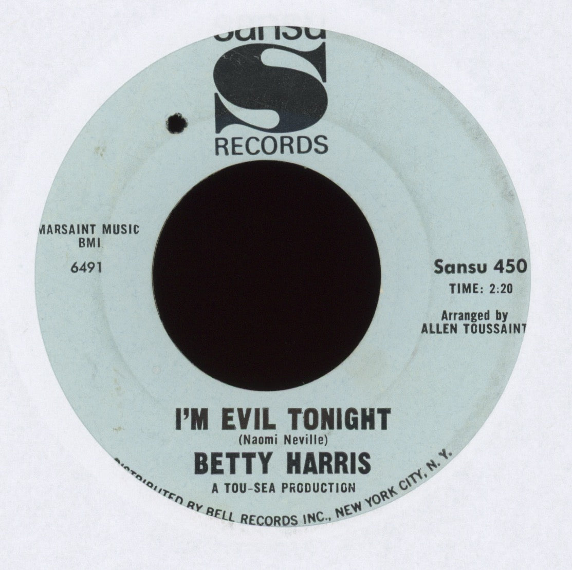 Betty Harris - I'm Evil Tonight on Sansu