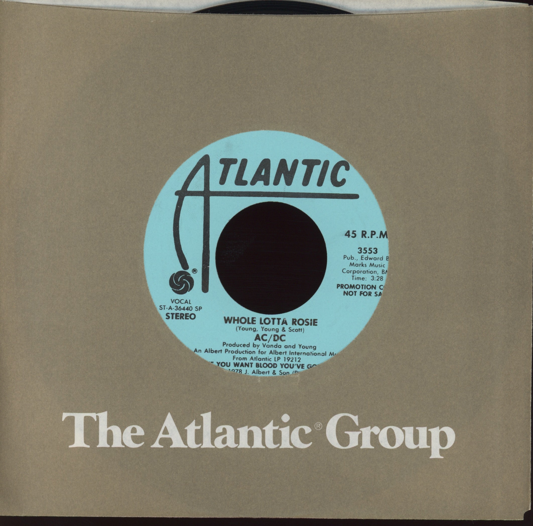 AC/DC - Whole Lotta Rosie on Atlantic Live Version Promo