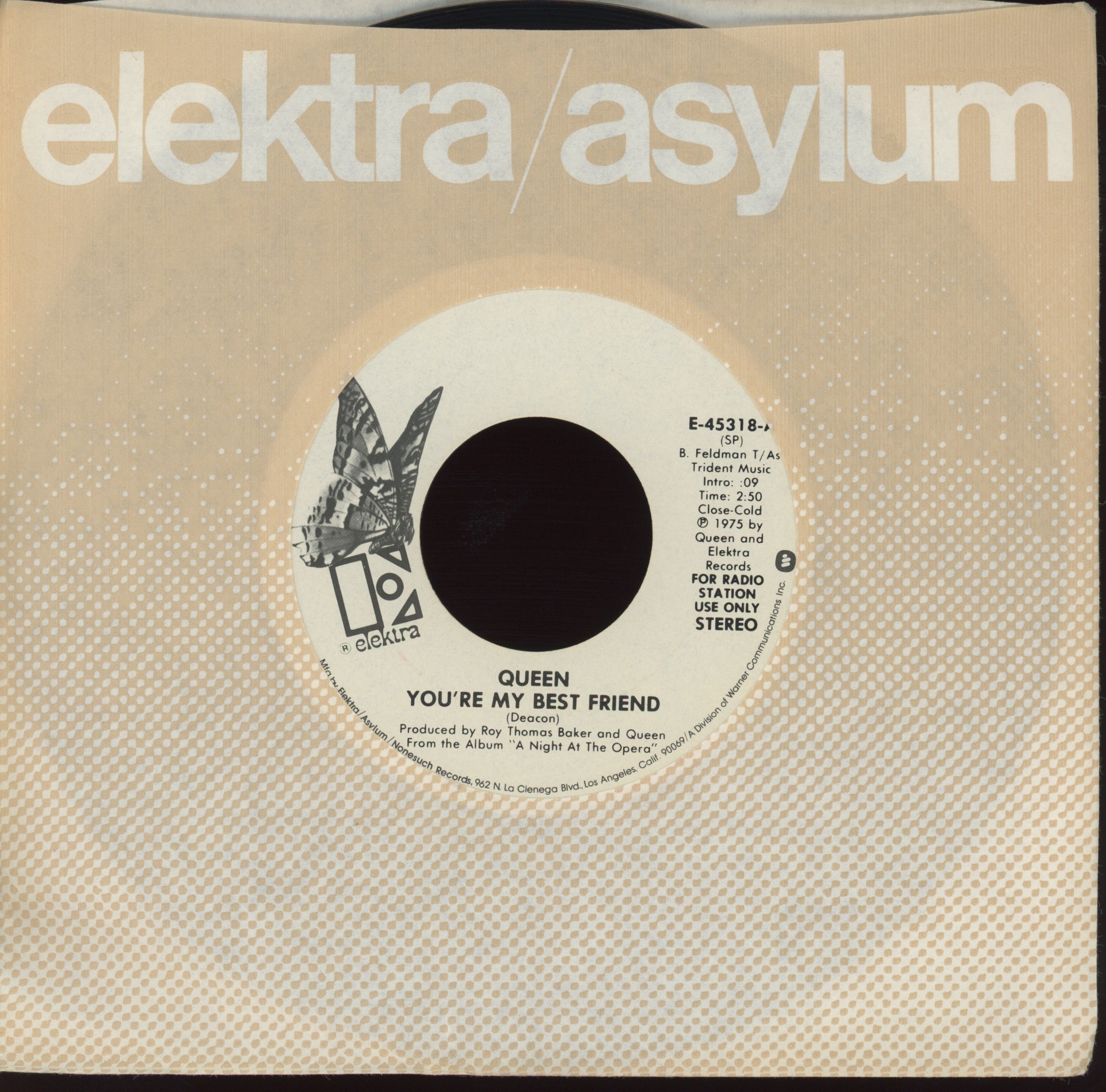 Queen - You're My Best Friend on Elektra Promo