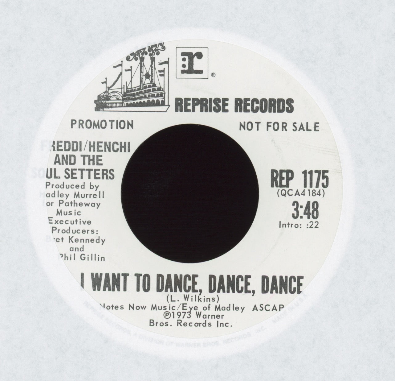 Freddi / Henchi And The Soul Setters - Funky To The Bone on Reprise Promo