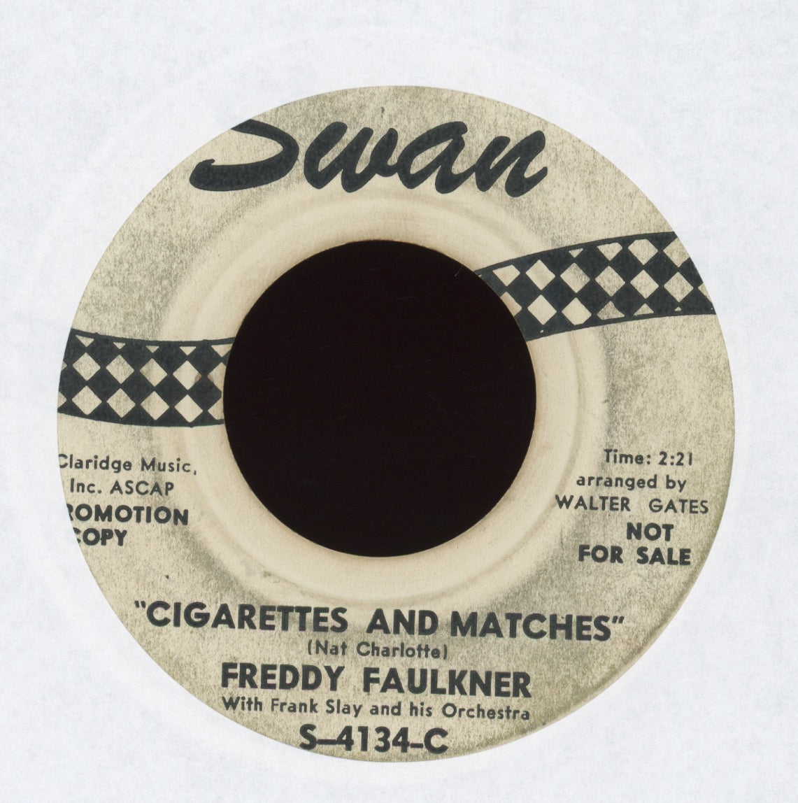 Freddy Faulkner - Cigarettes And Matches on Swan Promo