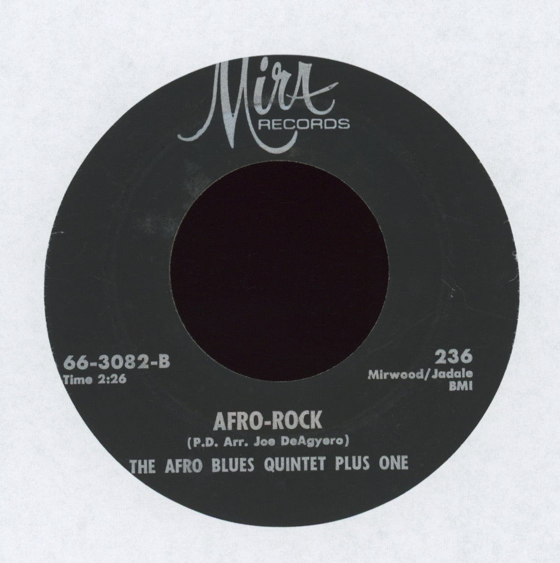 The Afro Blues Quintet Plus One - Afro-Rock on Mira