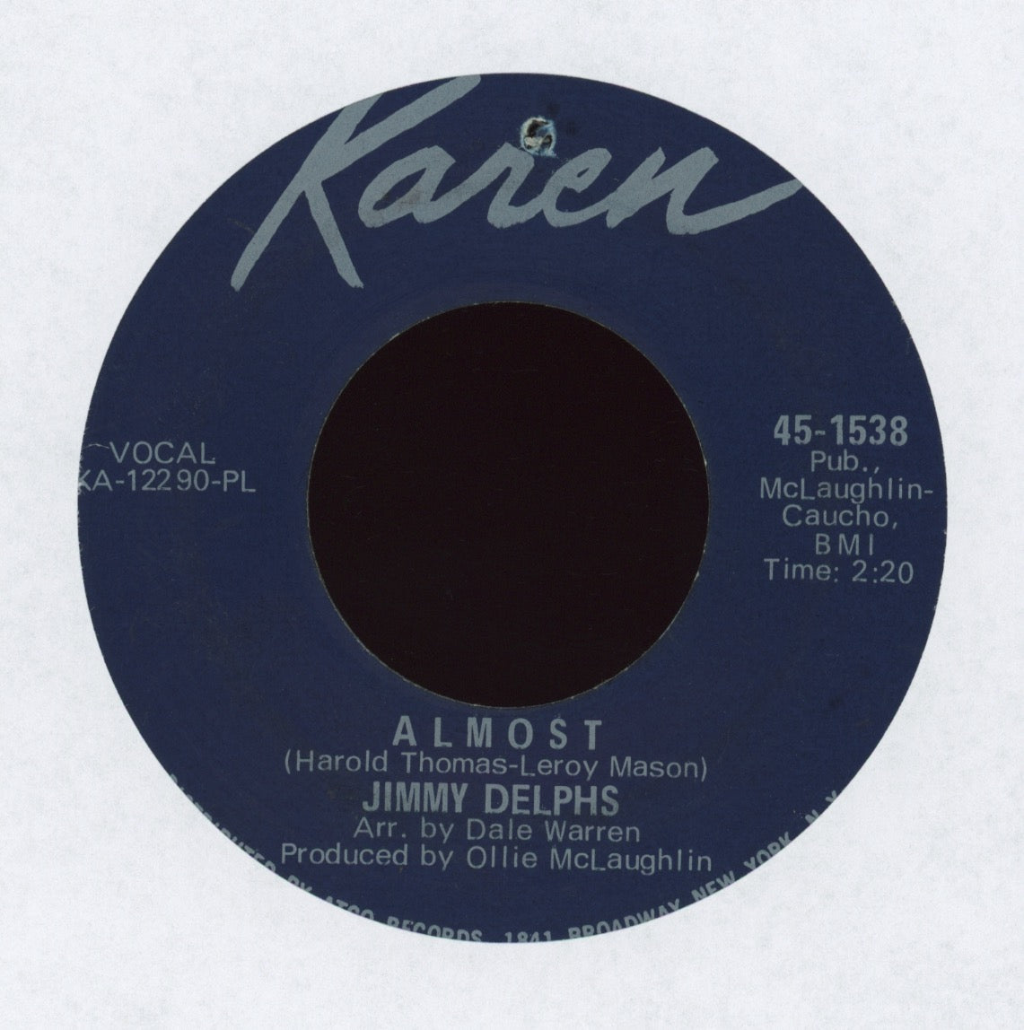 Jimmy Delphs - Almost on Karen