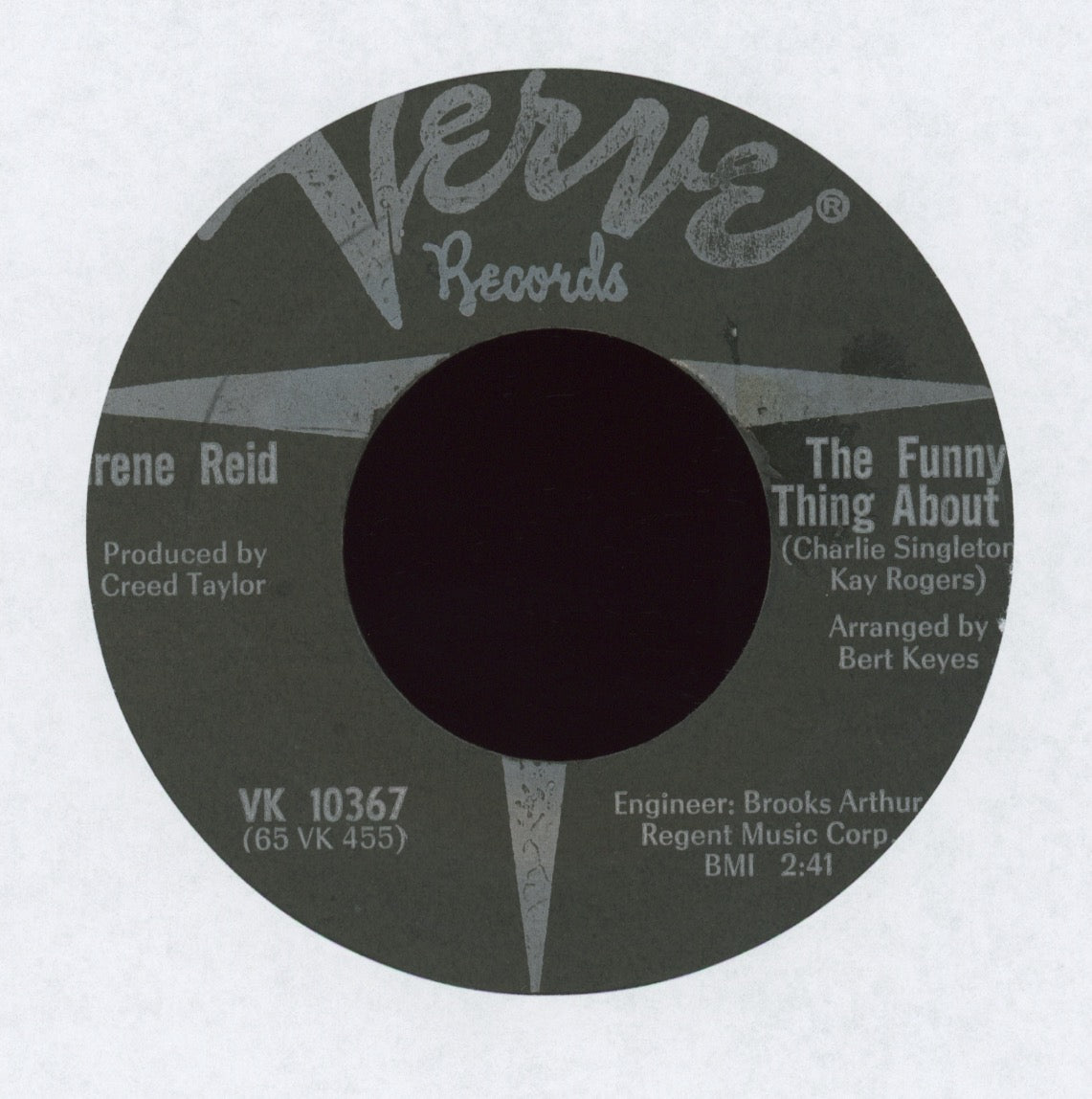 Irene Reid - The Funny Thing About It on Verve