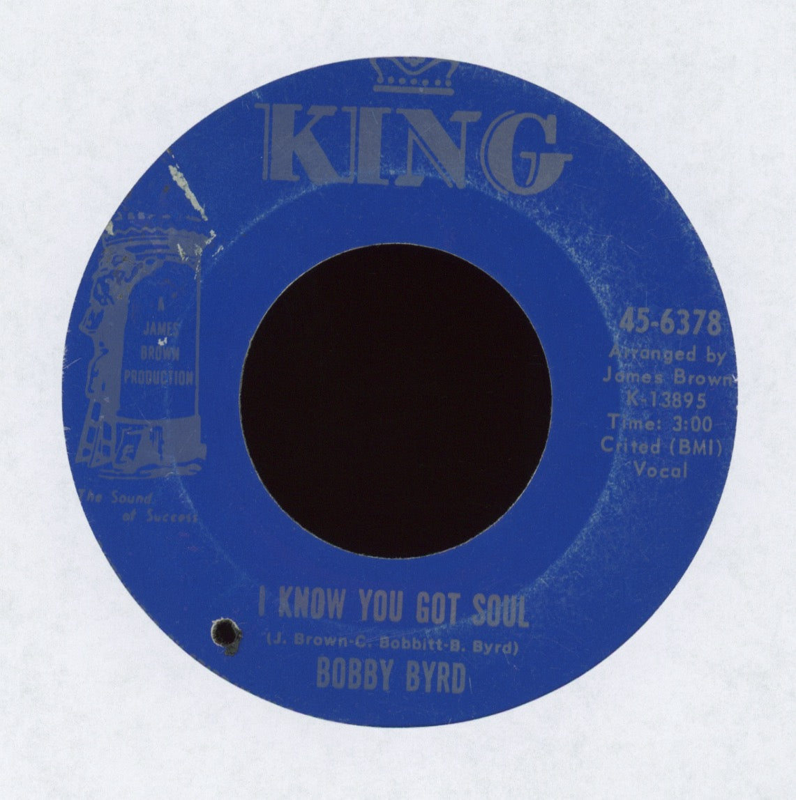 Bobby Byrd - I Know You Got Soul on King