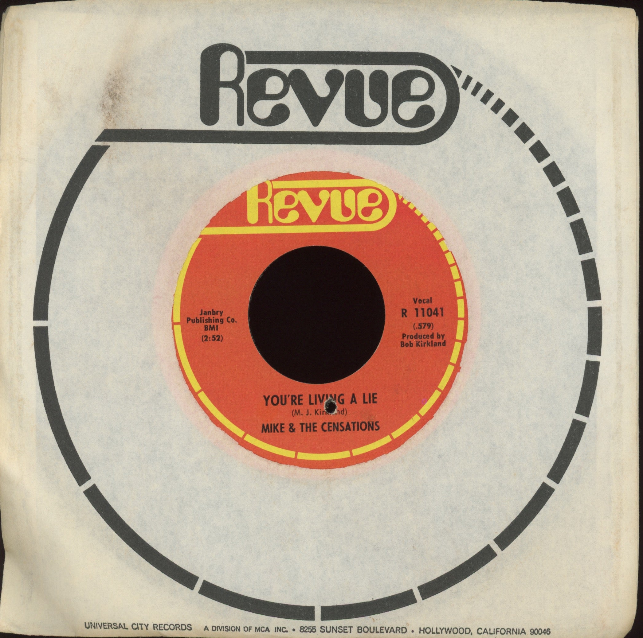 Mike & The Censations - Split Personality on Revue