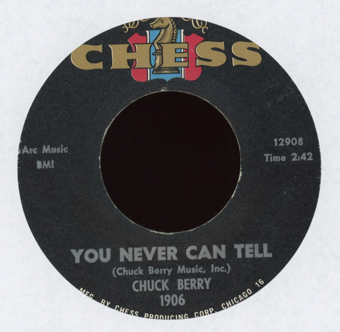 Chuck Berry - You Never Can Tell on Chess 45 With Picture Sleeve