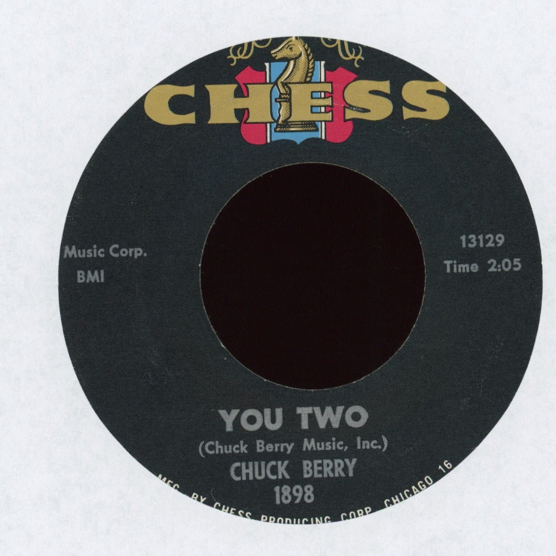 Chuck Berry - No Particular Place To Go on Chess 45 With Picture Sleeve