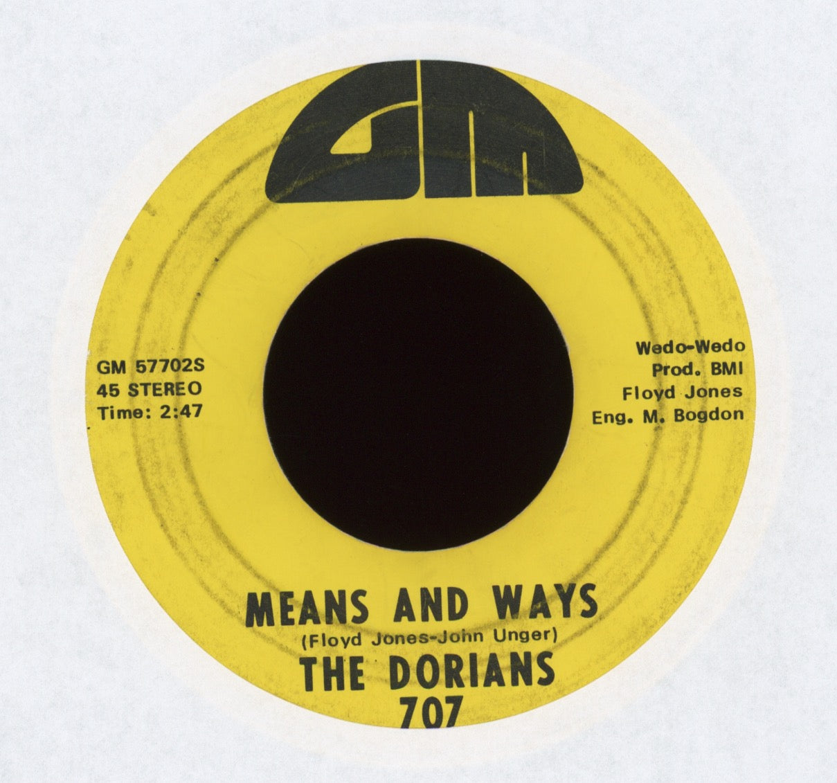 The Dorians - Means And Ways on GM
