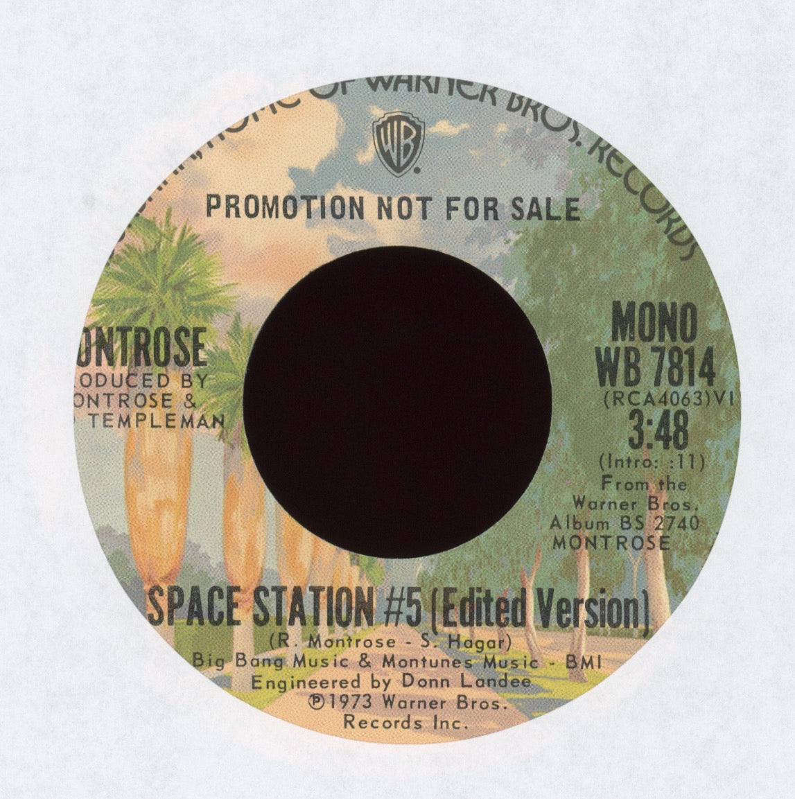 Montrose - Space Station #5 on Warner Bros Promo