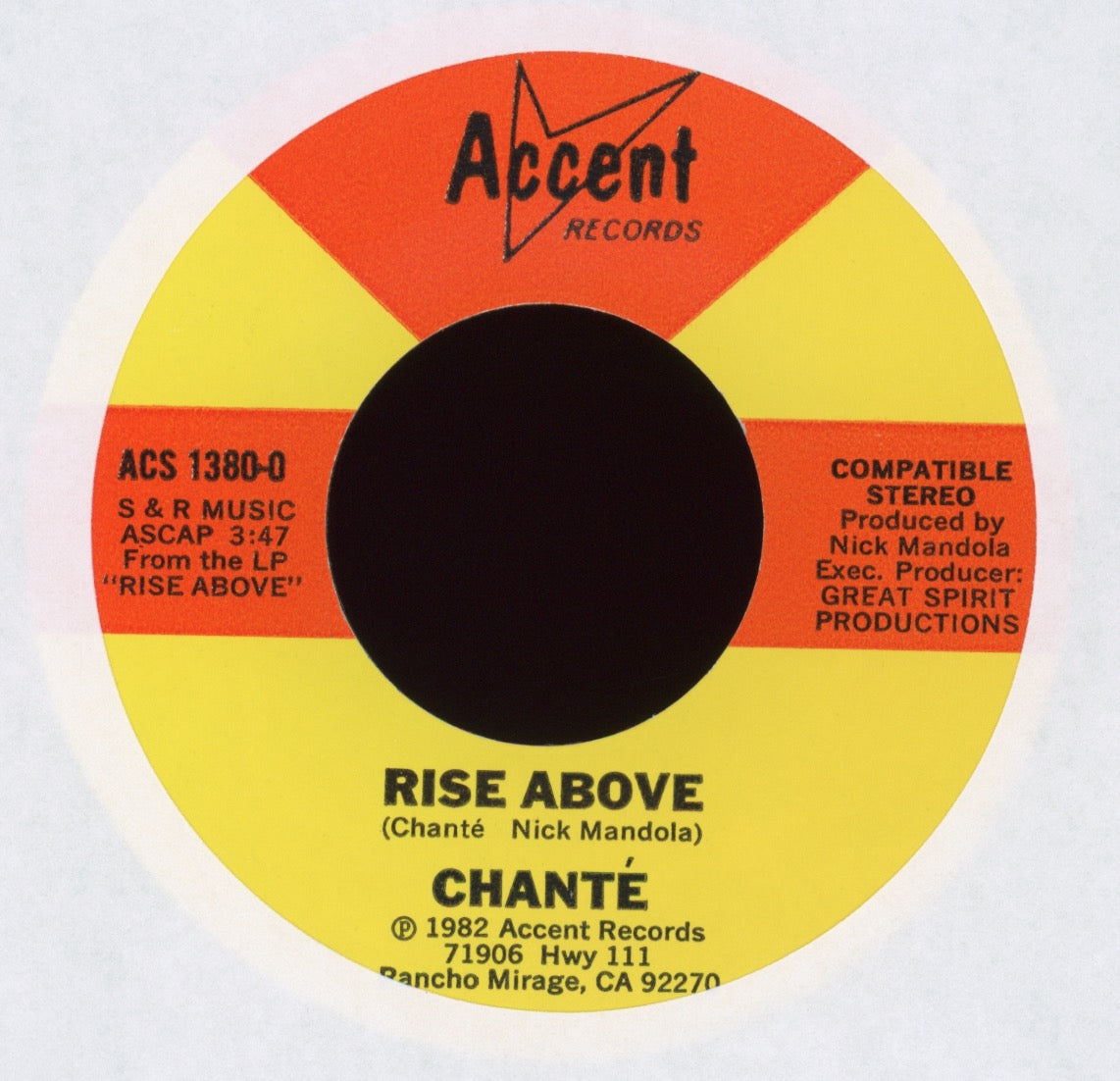 Chanté - Rise Above on Accent