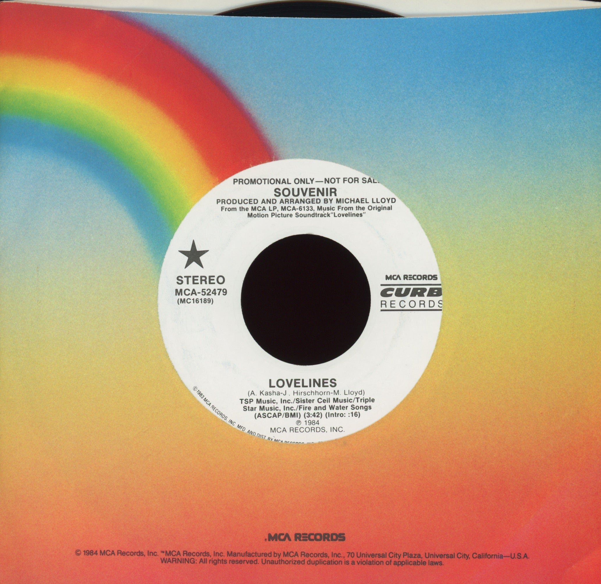 Souvenir - Lovelines on Curb Promo