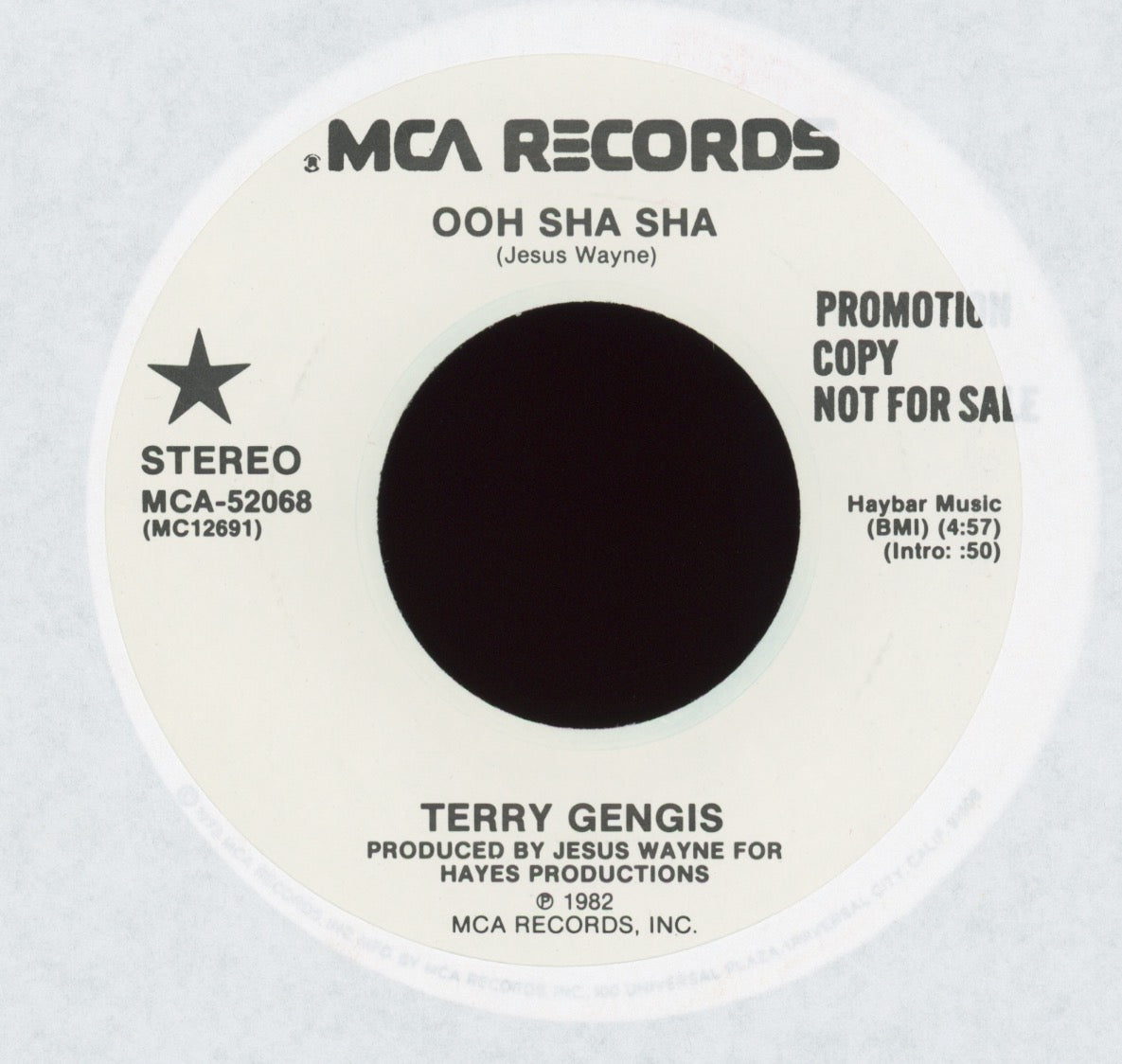 Terry Gengis - Ooh Sha Sha on MCA Promo