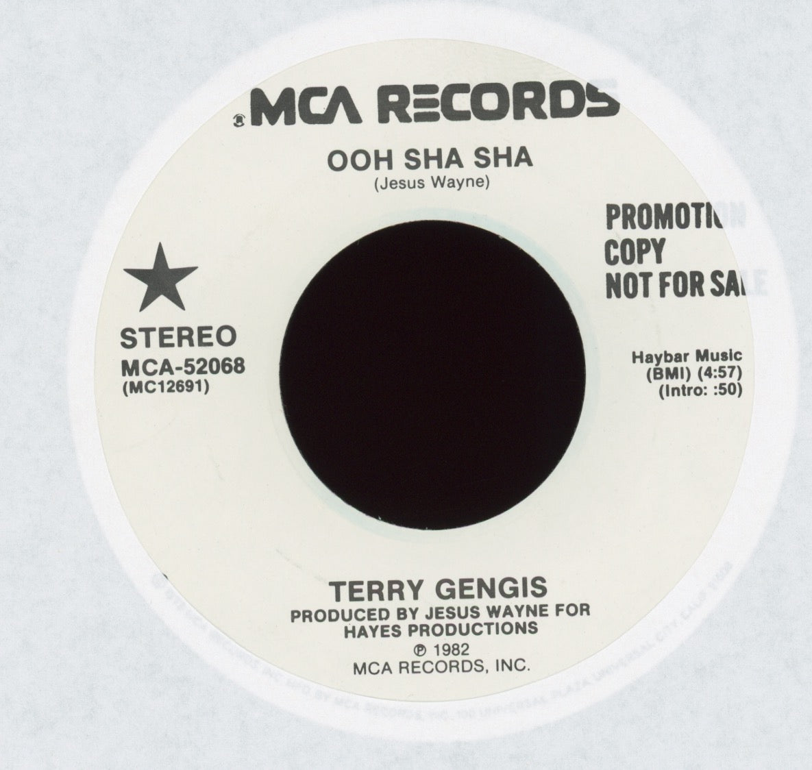 Terry Gengis - Ooh Sha Sha on MCA Promo