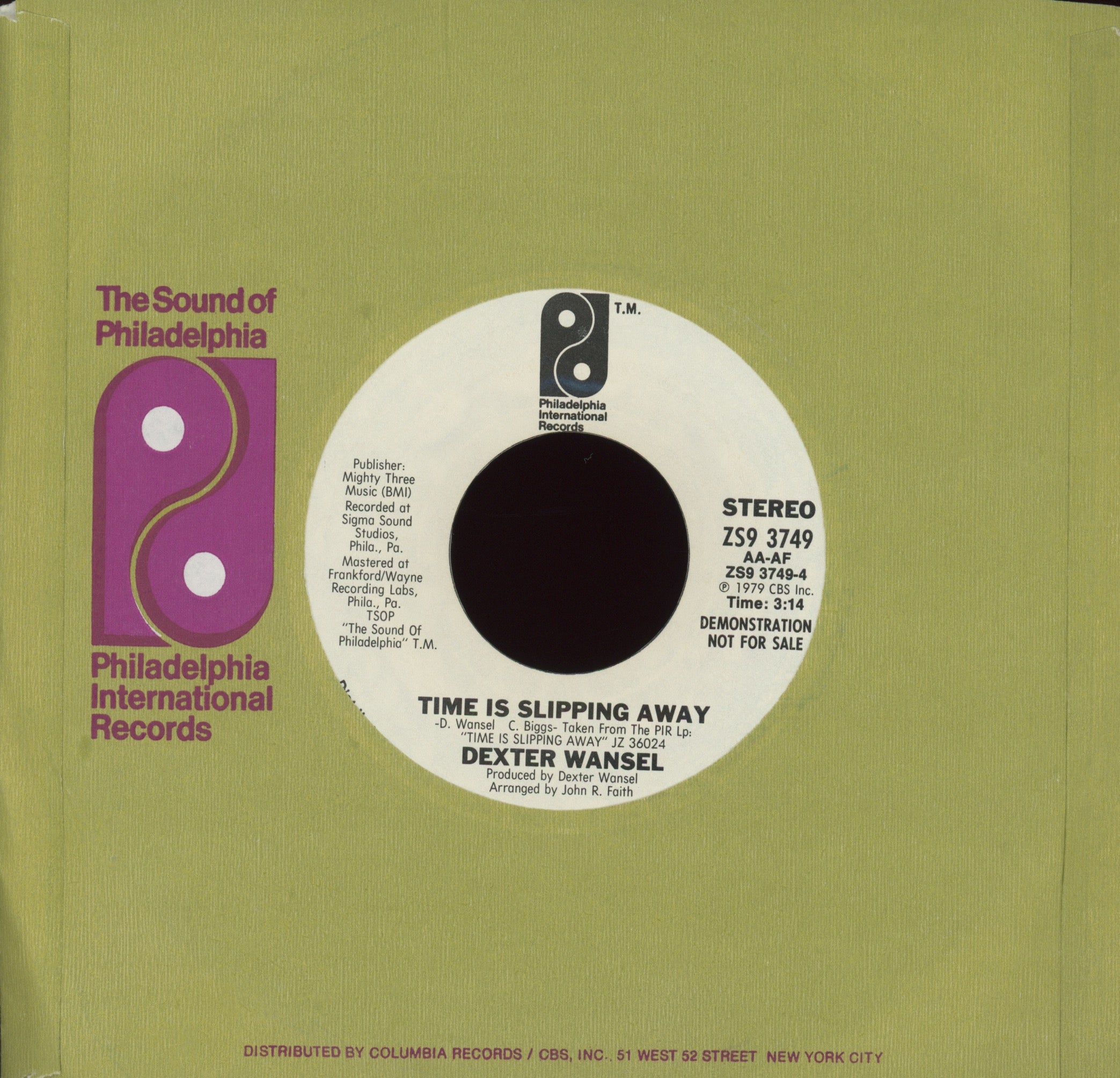 Dexter Wansel - New Beginning on Philadelphia International Promo