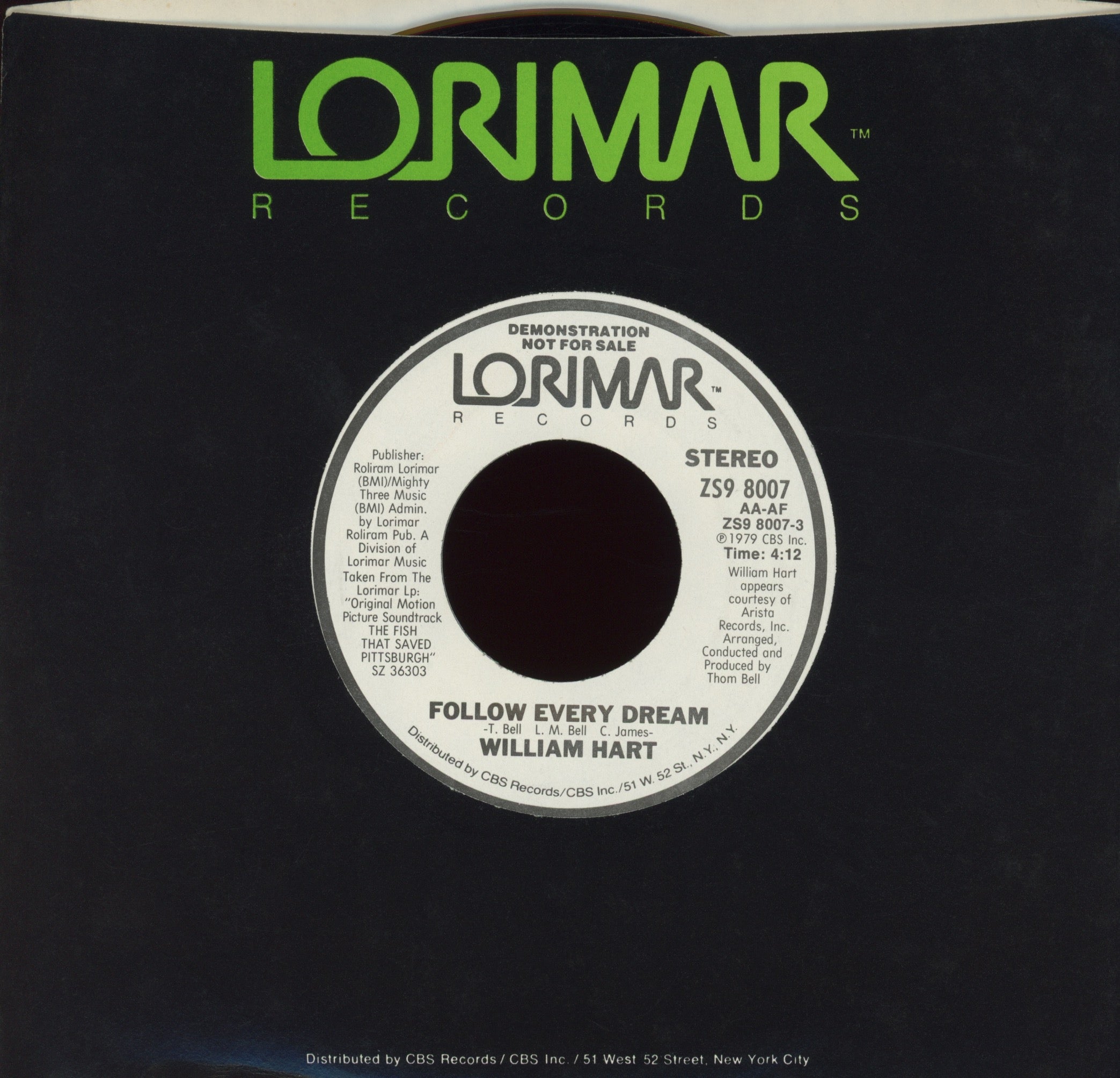 William Hart - Follow Every Dream on Lorimar Promo