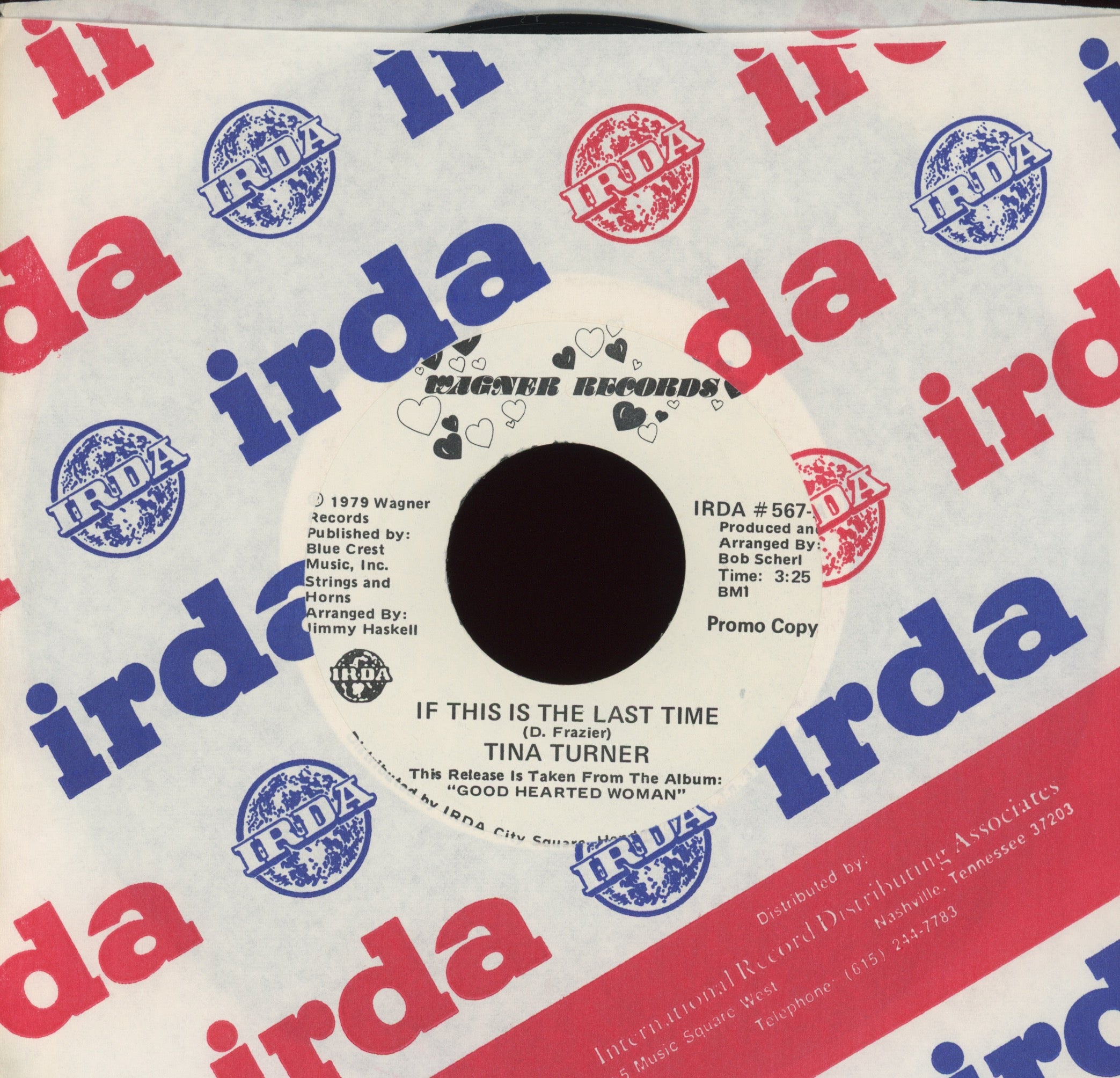 Tina Turner - If This Is The Last Time on Wagner Promo
