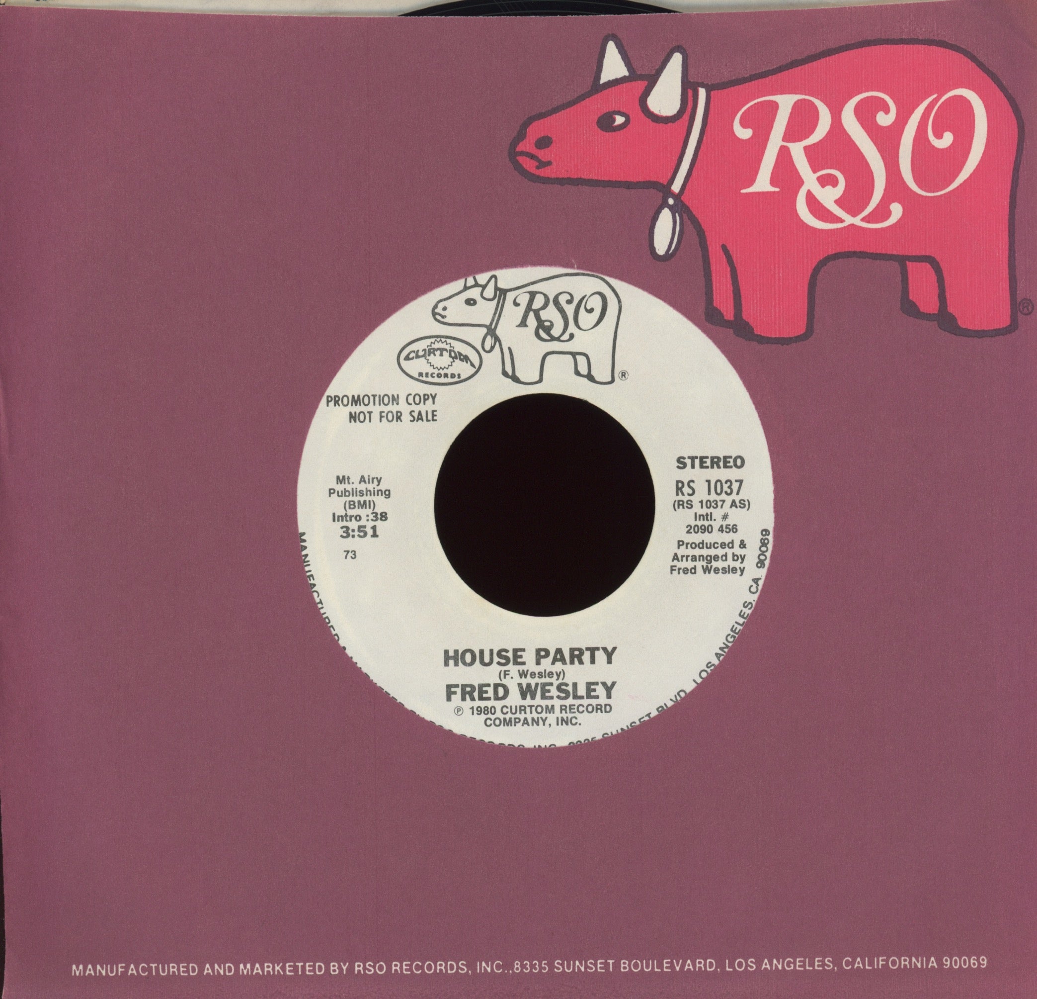 Fred Wesley - House Party on RSO Promo
