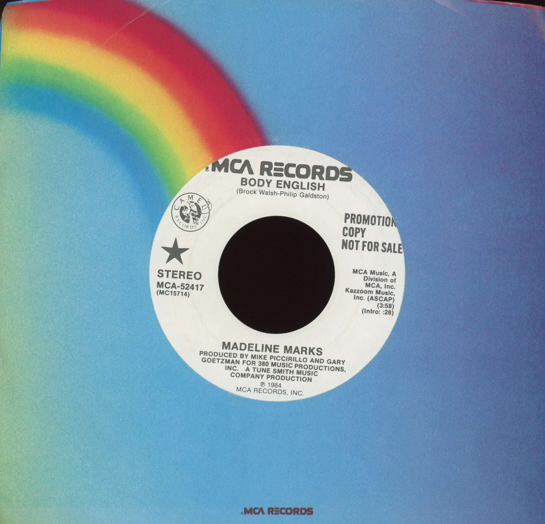 Madeline Marks - Body English on MCA Promo