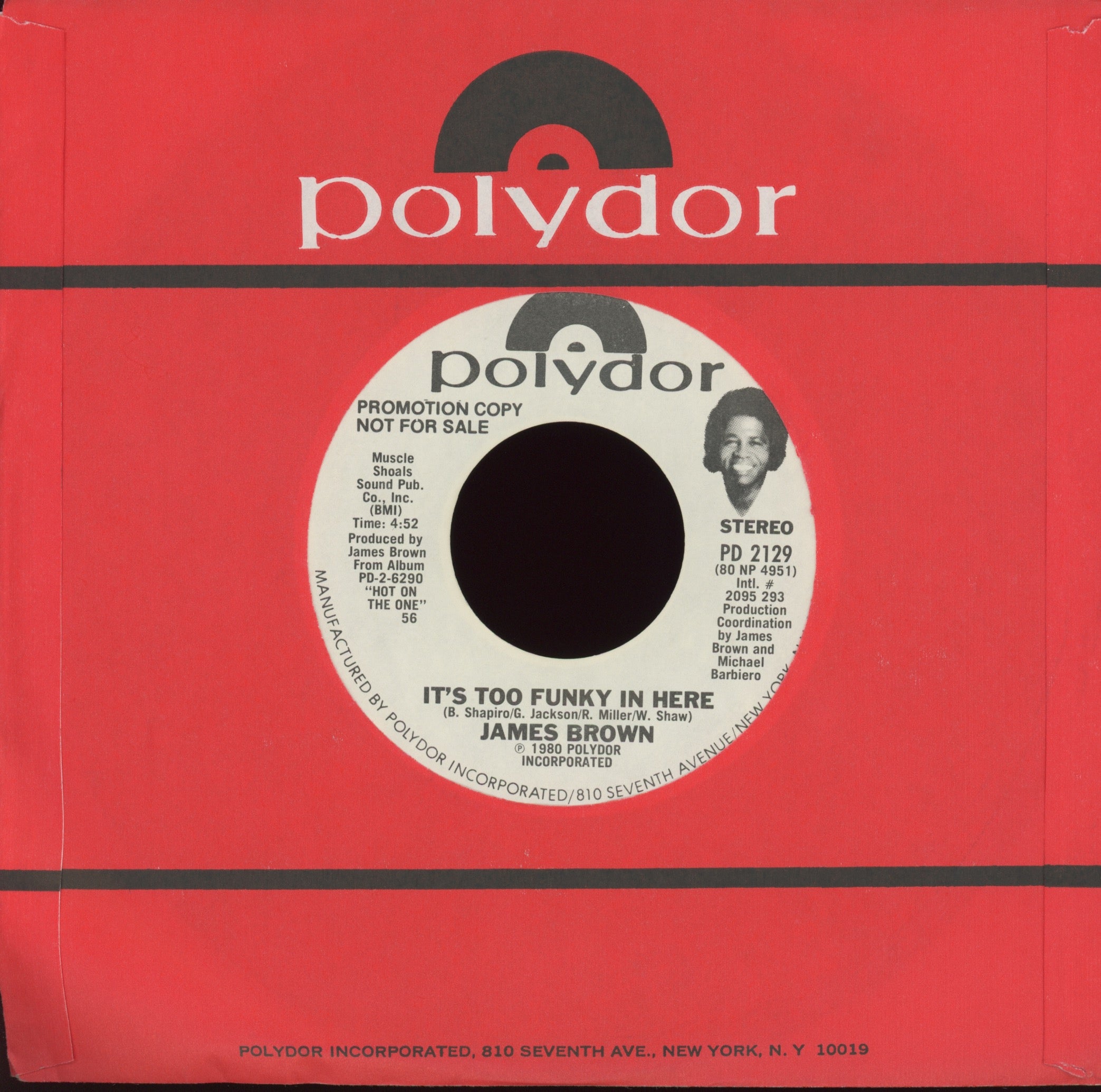James Brown - Get Up Offa That Thing on Polydor Promo