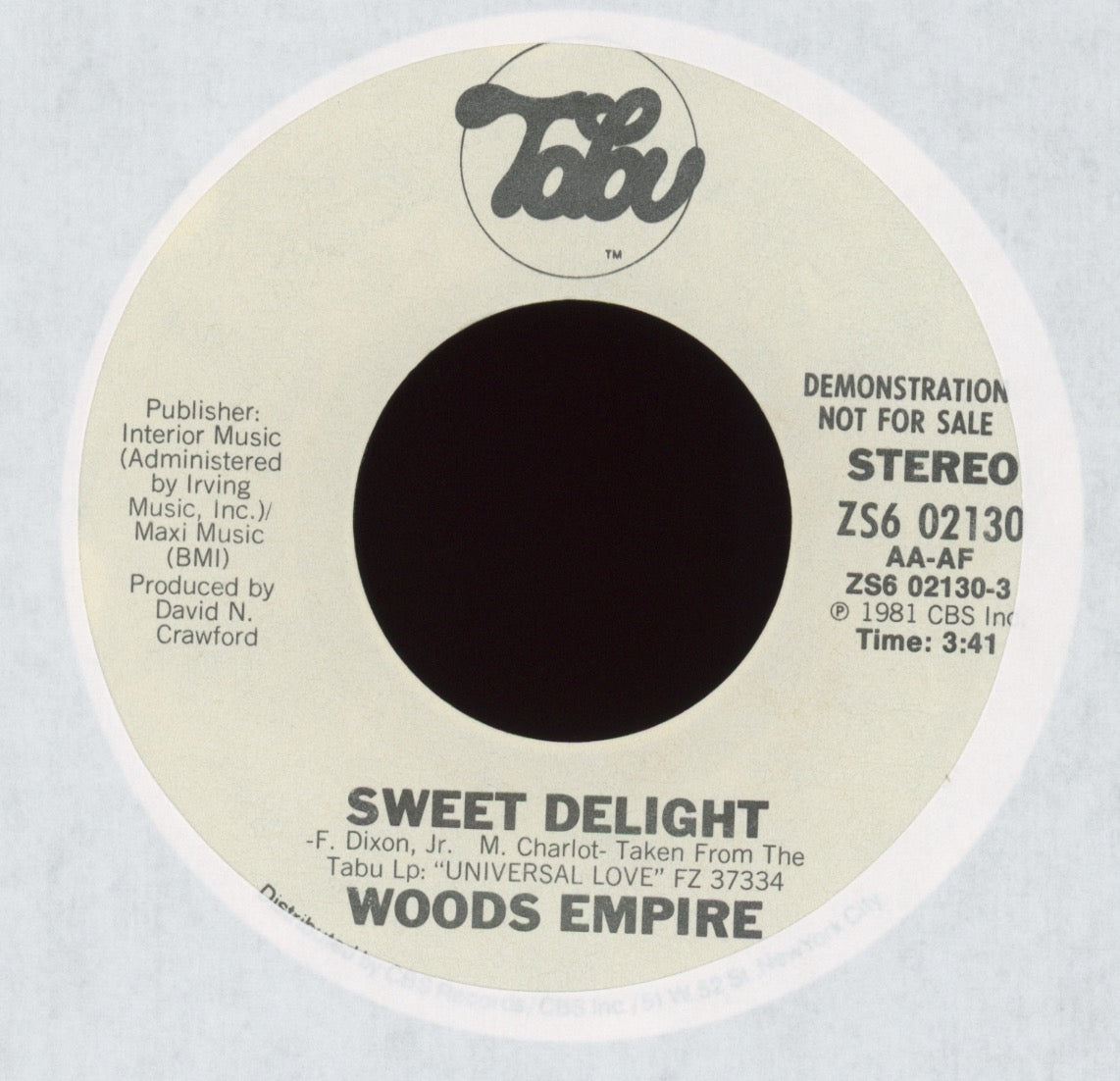 Woods Empire - Sweet Delight on Tabu Promo